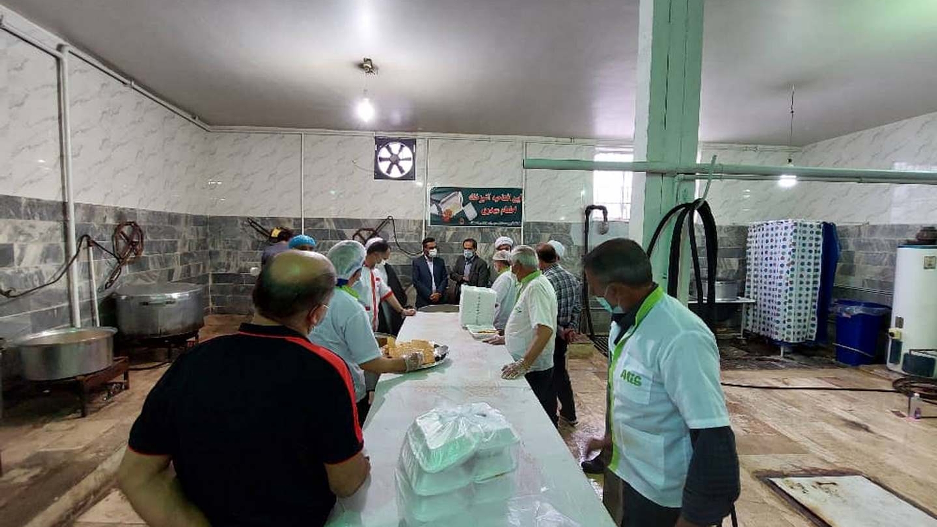 آیین افتتاحیه آشپزخانه اطعام مهدوی