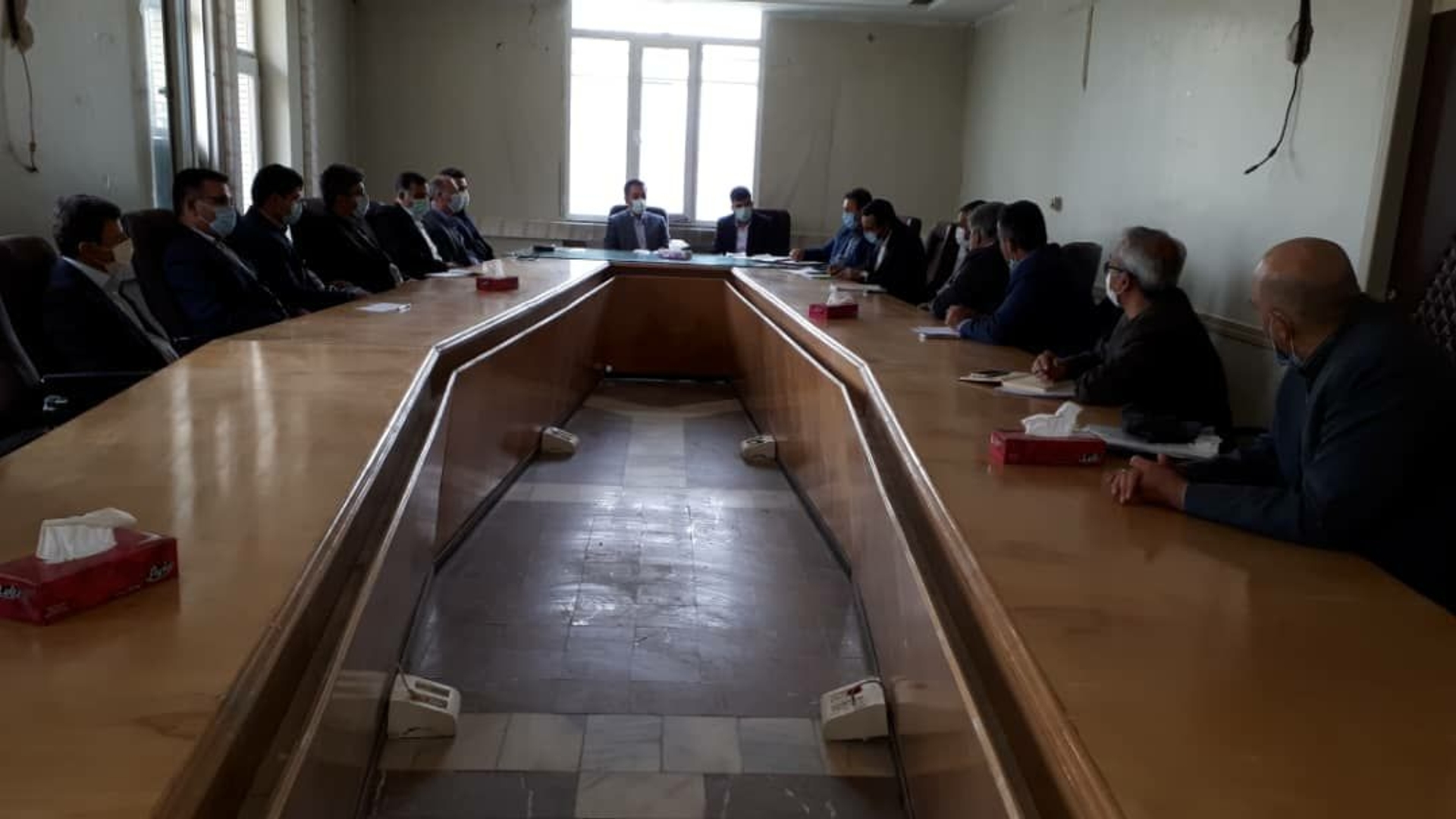 جلسه بررسی استفاده از پساب فاضلاب اراک در بخش کشاورزی و صنعت