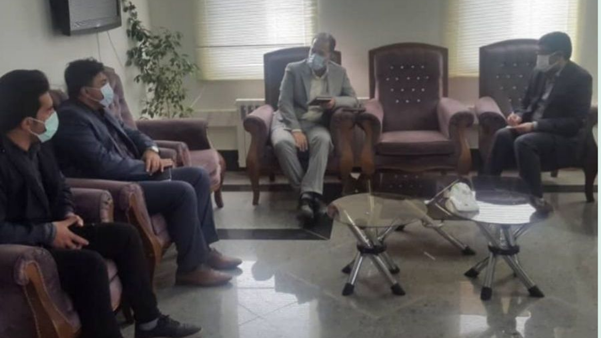 دیدار مدیرکل دامپزشکی استان مرکزی با فرماندار