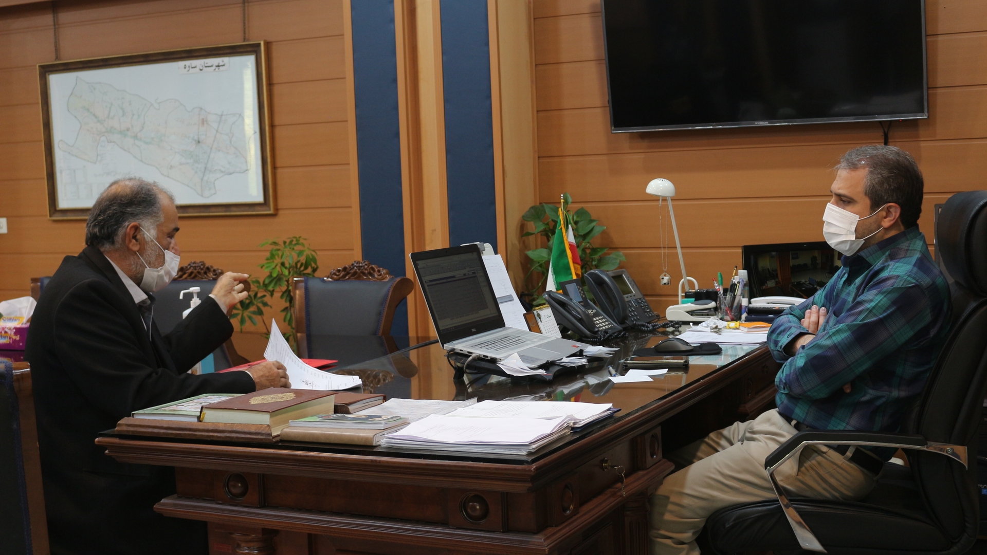 ملاقات مردمی فرماندار شهرستان ساوه