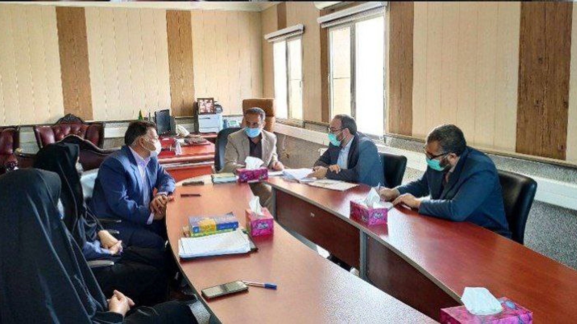 جلسه هیئت تطبیق مصوبات شوراهای اسلامی شهرهای تابعه شهرستان