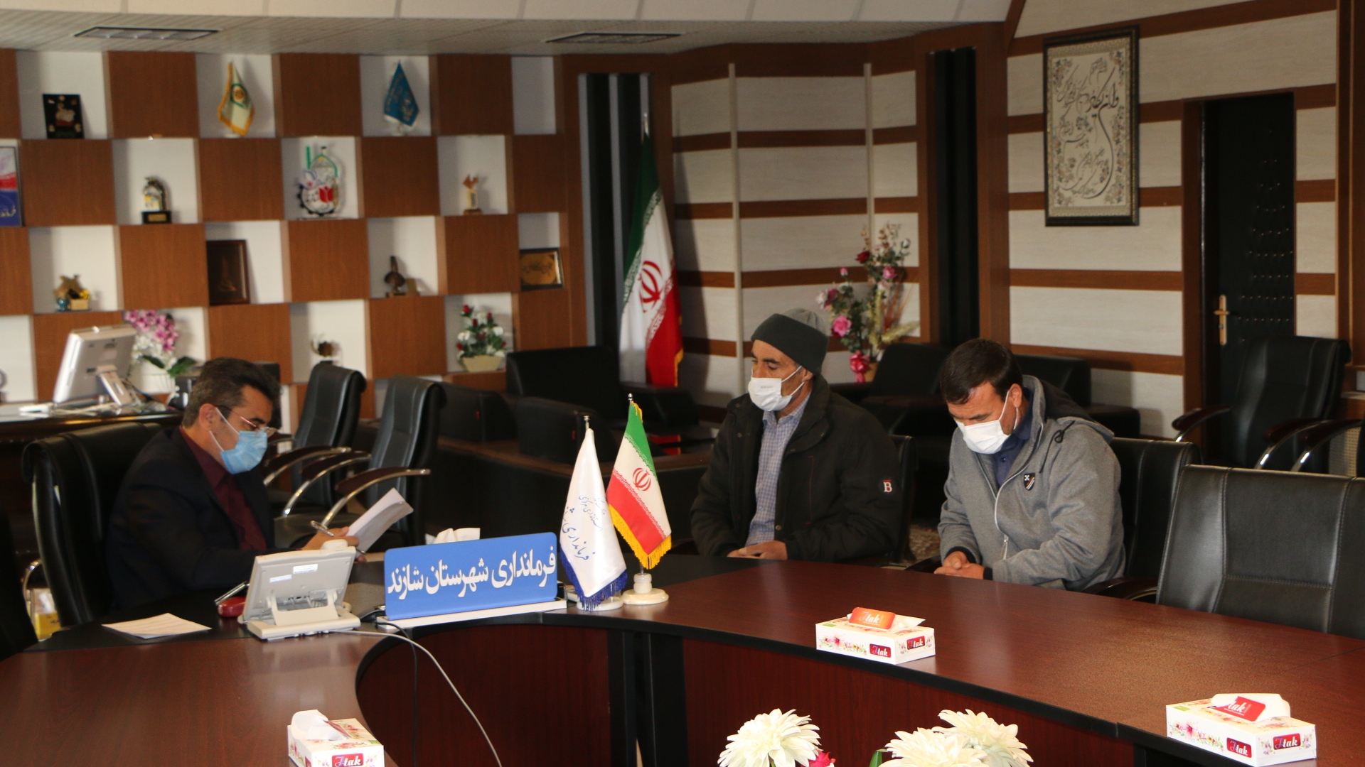 برگزاری ملاقات مردمی فرماندار شهرستان شازند