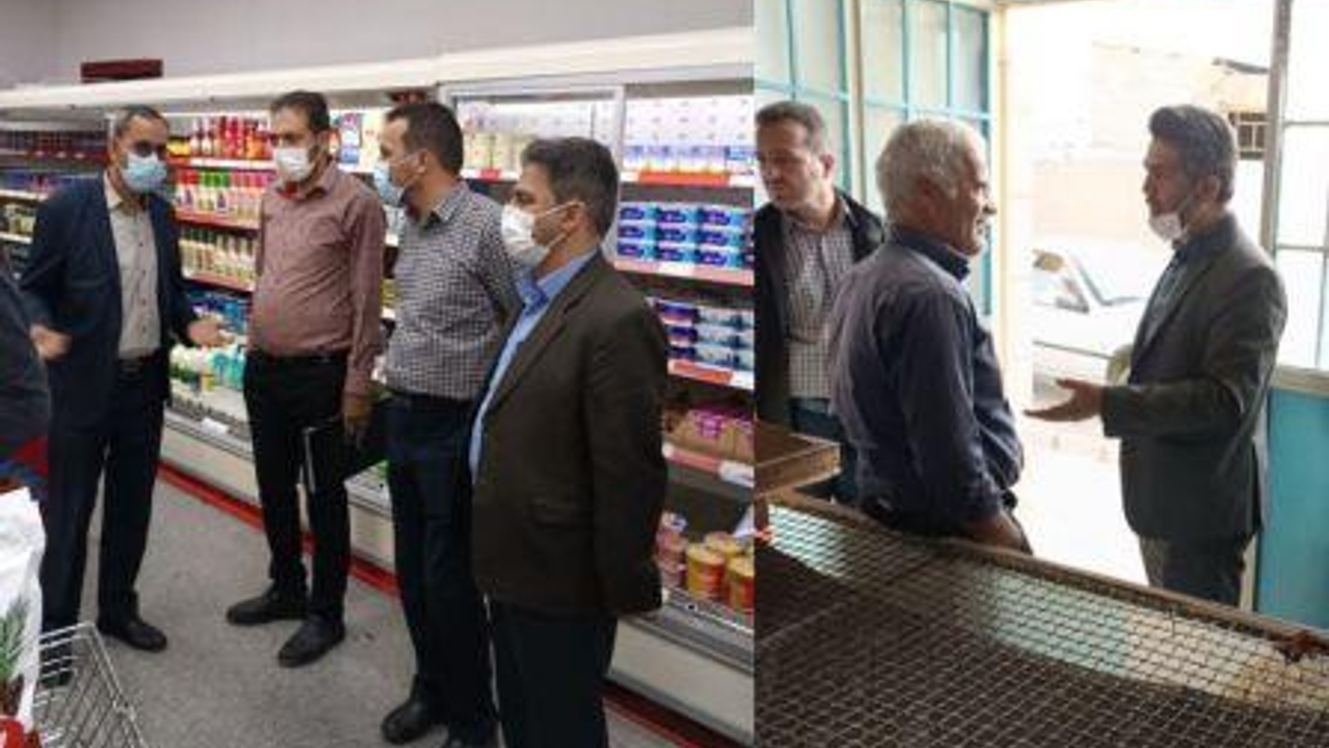 مانور مشترک بازرسی و نظارت بر محصولات کشاورزی