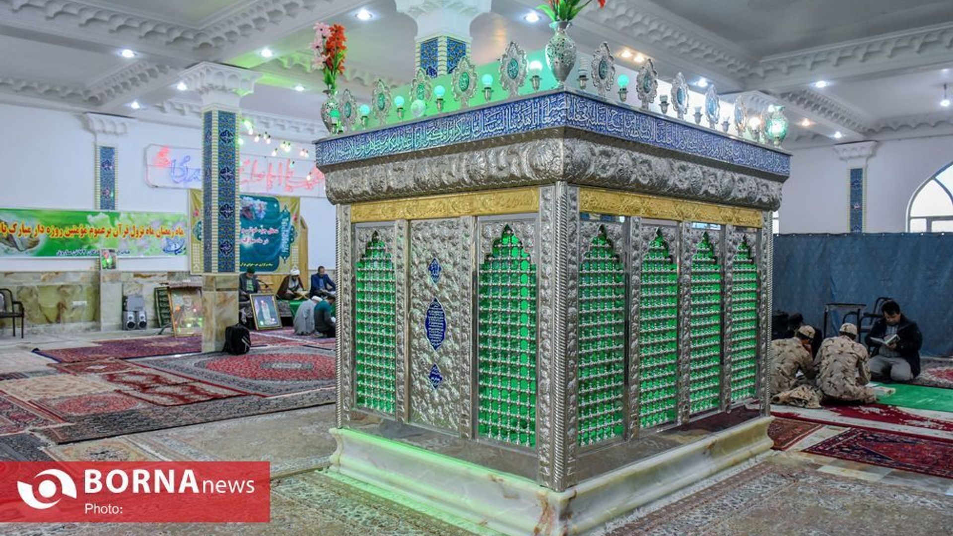 جمع خوانی قرآن کریم  امامزادگان هفتاد و دو تن ساروق