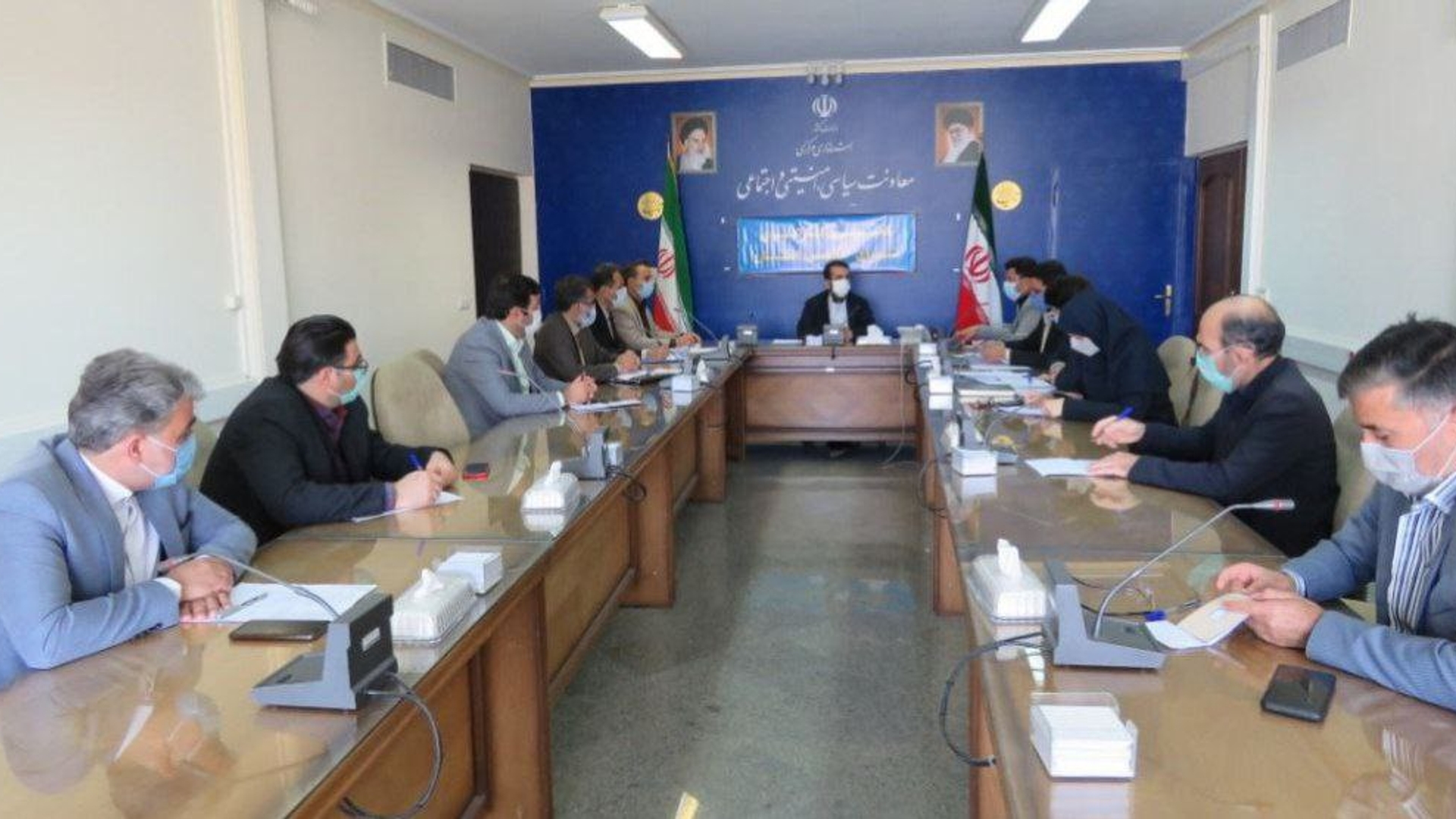 جلسه کمیسیون کارگری شورای تامین استان به ریاست نظری سرپرست معاونت سیاسی، امنیتی و اجتماعی استانداری