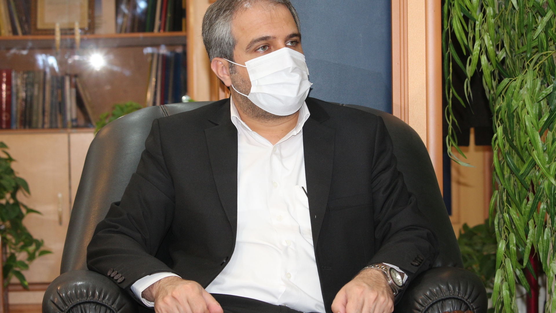 دیدار رییس بنیاد مسکن انقلاب اسلامی ساوه با سرپرست فرمانداری ویژه شهرستان ساوه