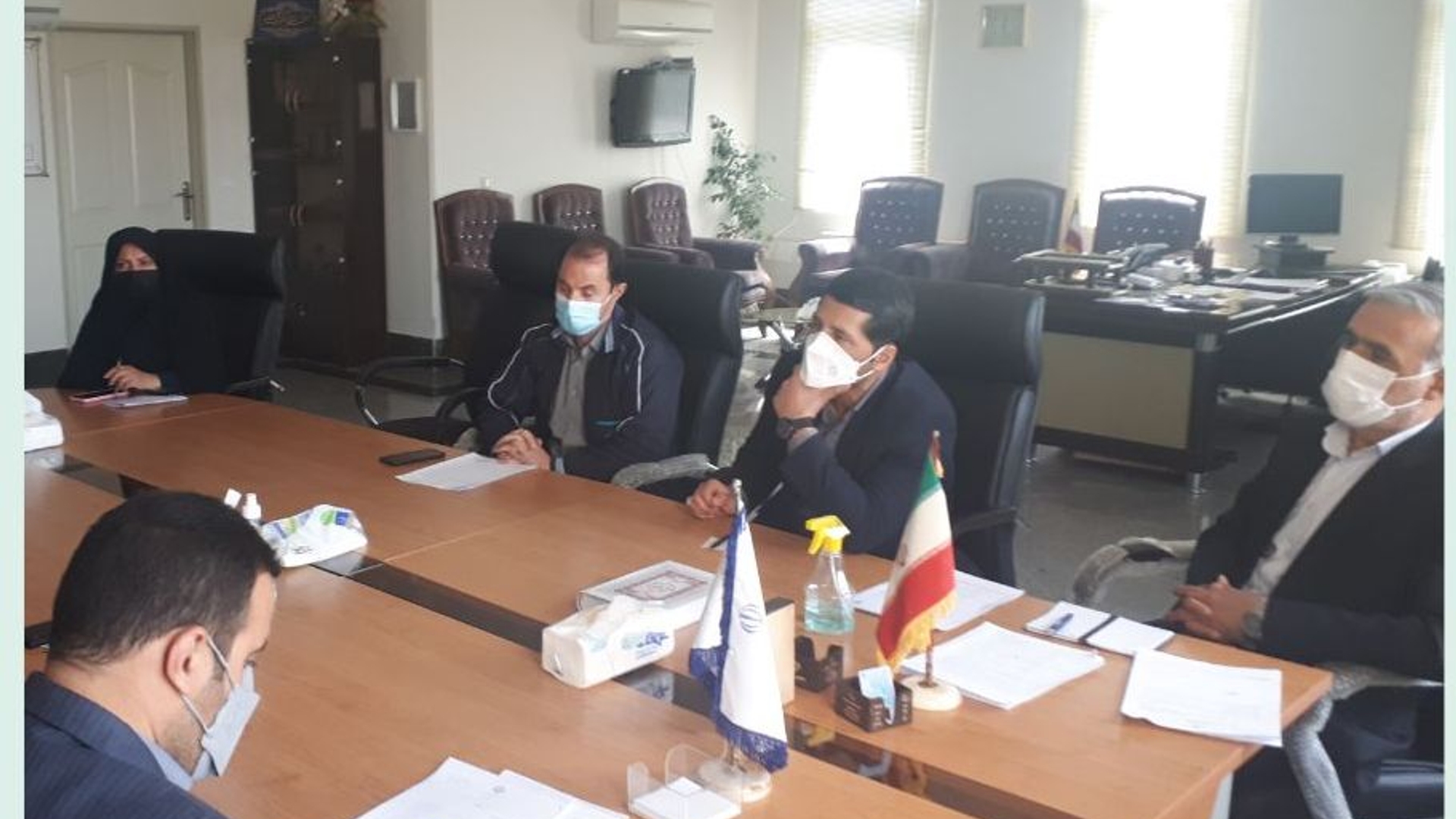 جلسه هماهنگی اجرای پروژه های عمرانی در روستاها