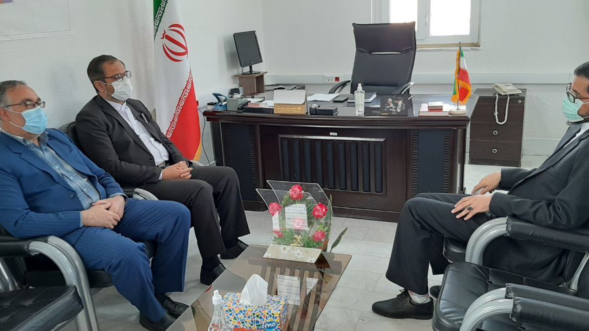 بازدید فرماندار از بخشداری میلاجرد