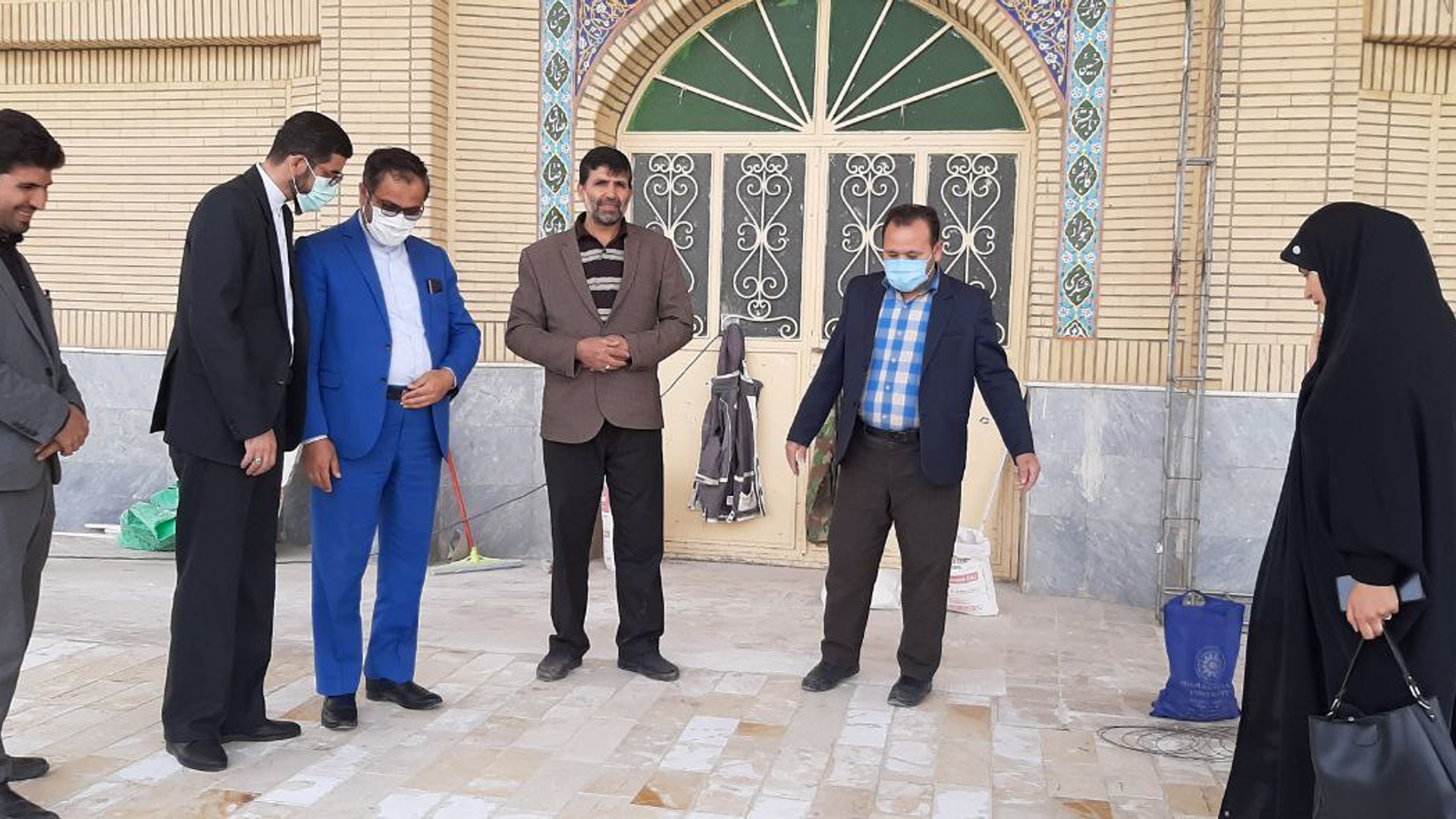 بازدید فرماندار به اتفاق بخشدار میلاجرد از روستای خسروبیگ