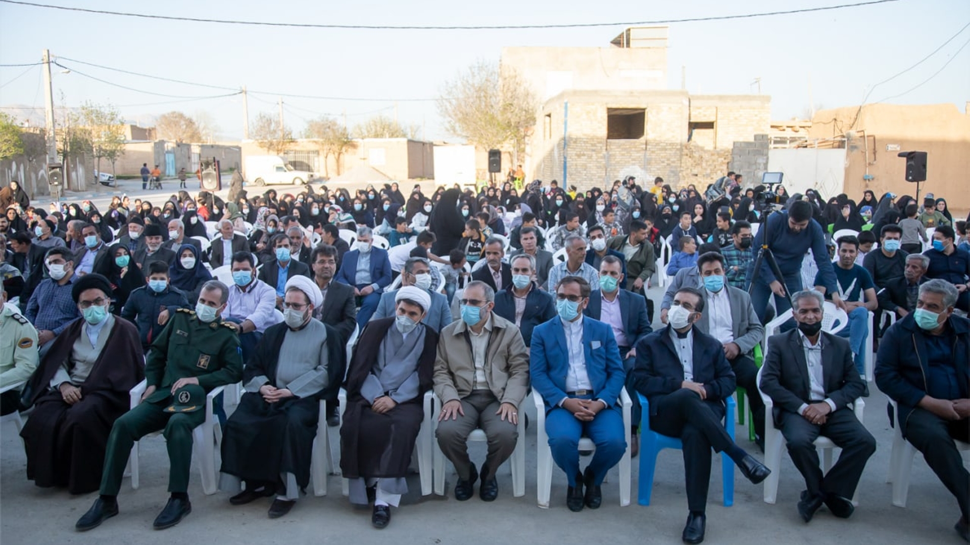 مراسم بزرگداشت هفته هنر انقلاب اسلامی در روستای خسروبیگ شهرستان کمیجان برگزار شد