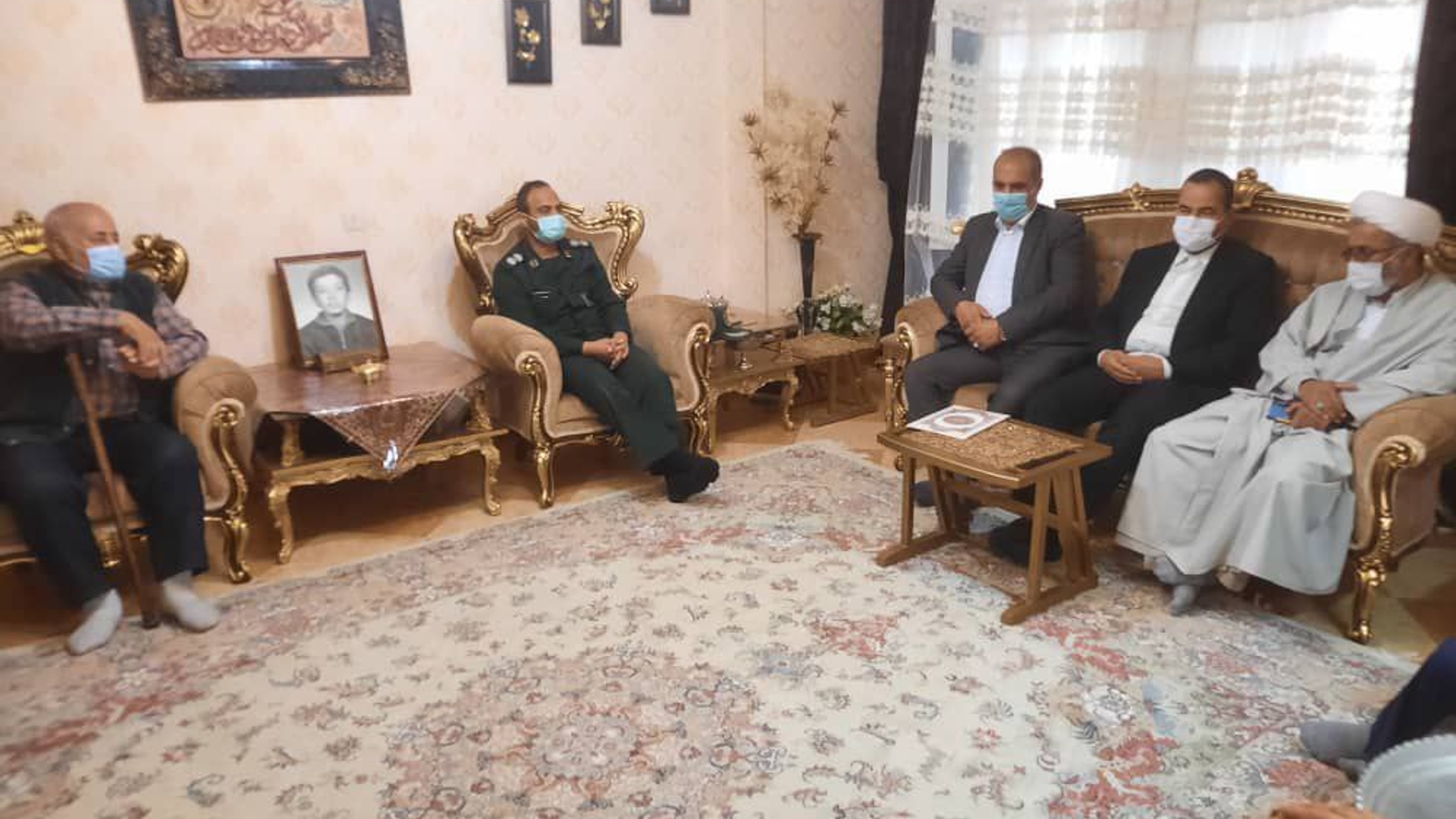 دیدار با خانواده شهید بابک عسگری