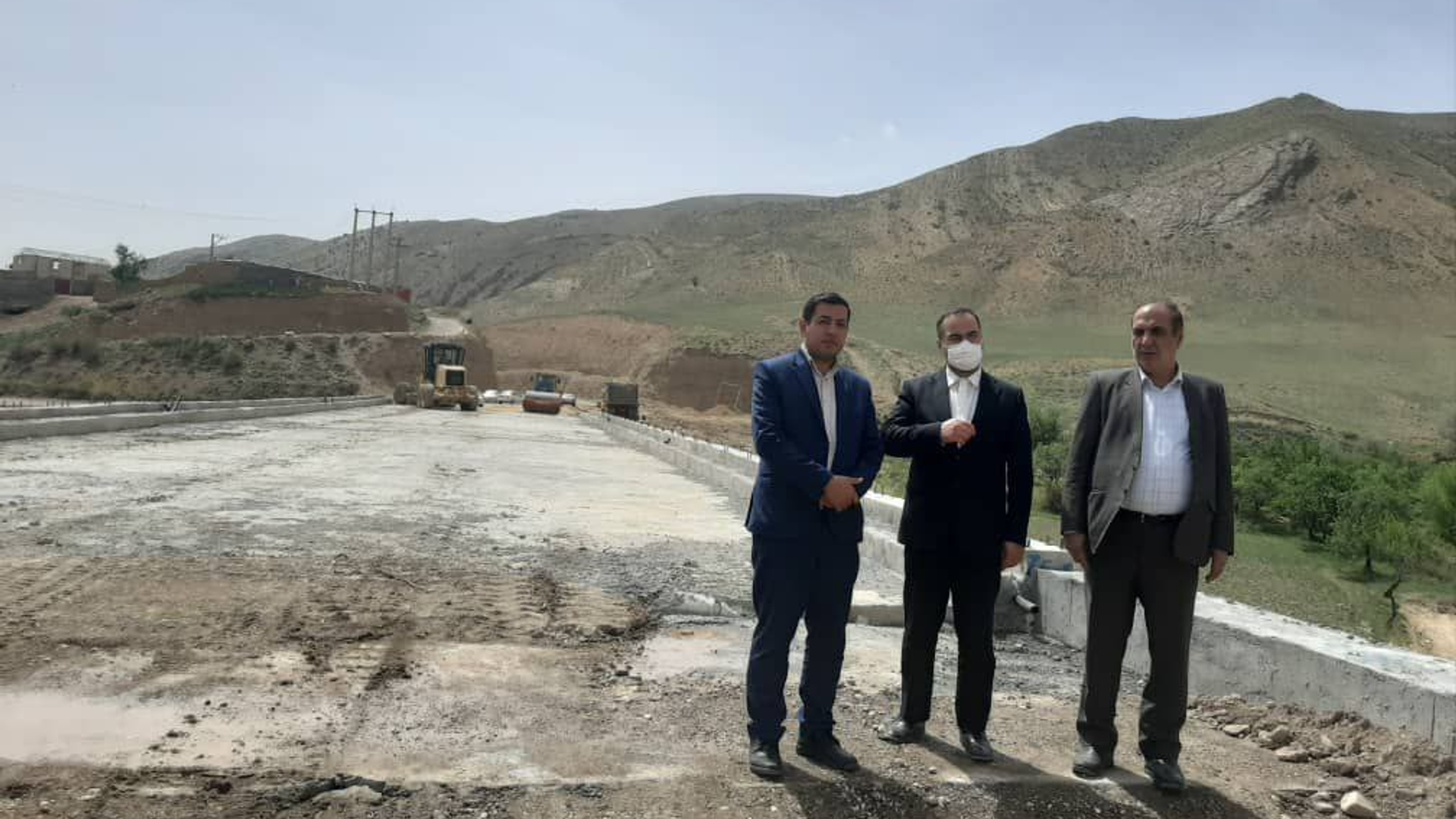 بازدید از پروژه پل طریزآباد