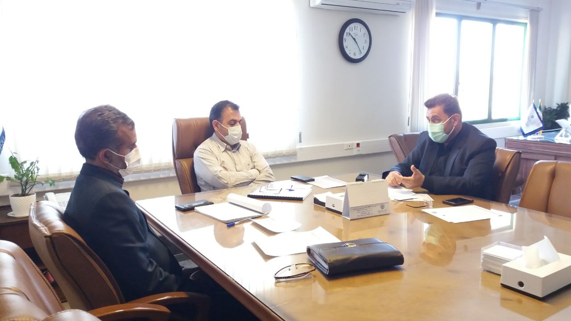 نشست مدیران حوزه اقتصادی استانداری با سرپرست معاونت هماهنگی امور اقتصادی