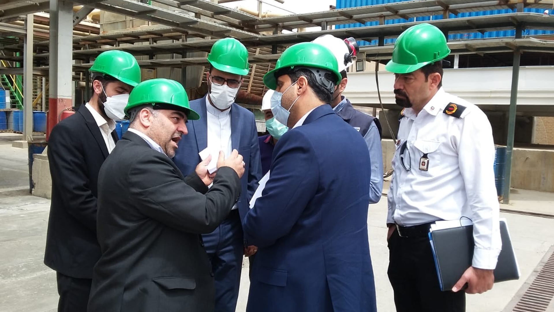 بازدید از شهرک صنعتی شهید بابایی (شهباز)