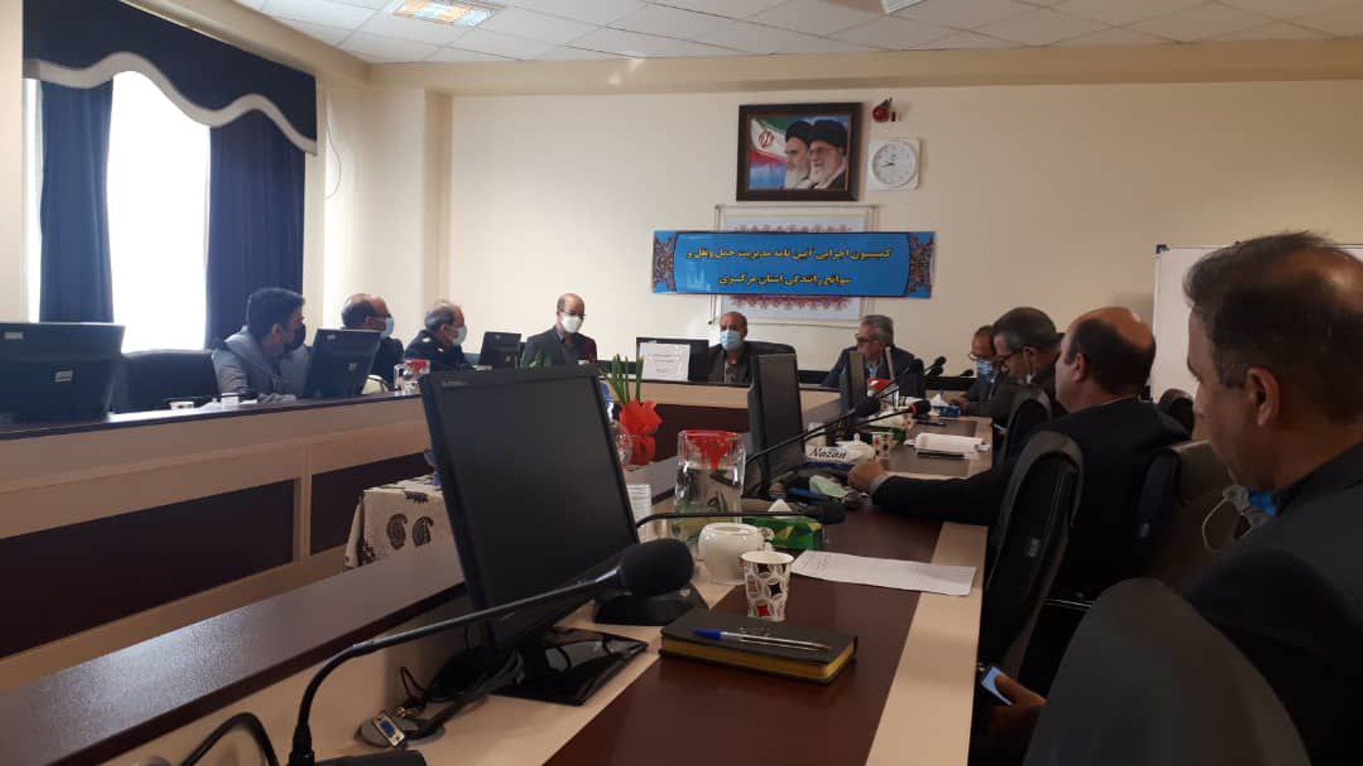 هفتمین جلسه کمیسیون اجرایی آیین نامه مدیریت حمل و نقل و سوانح رانندگی استان