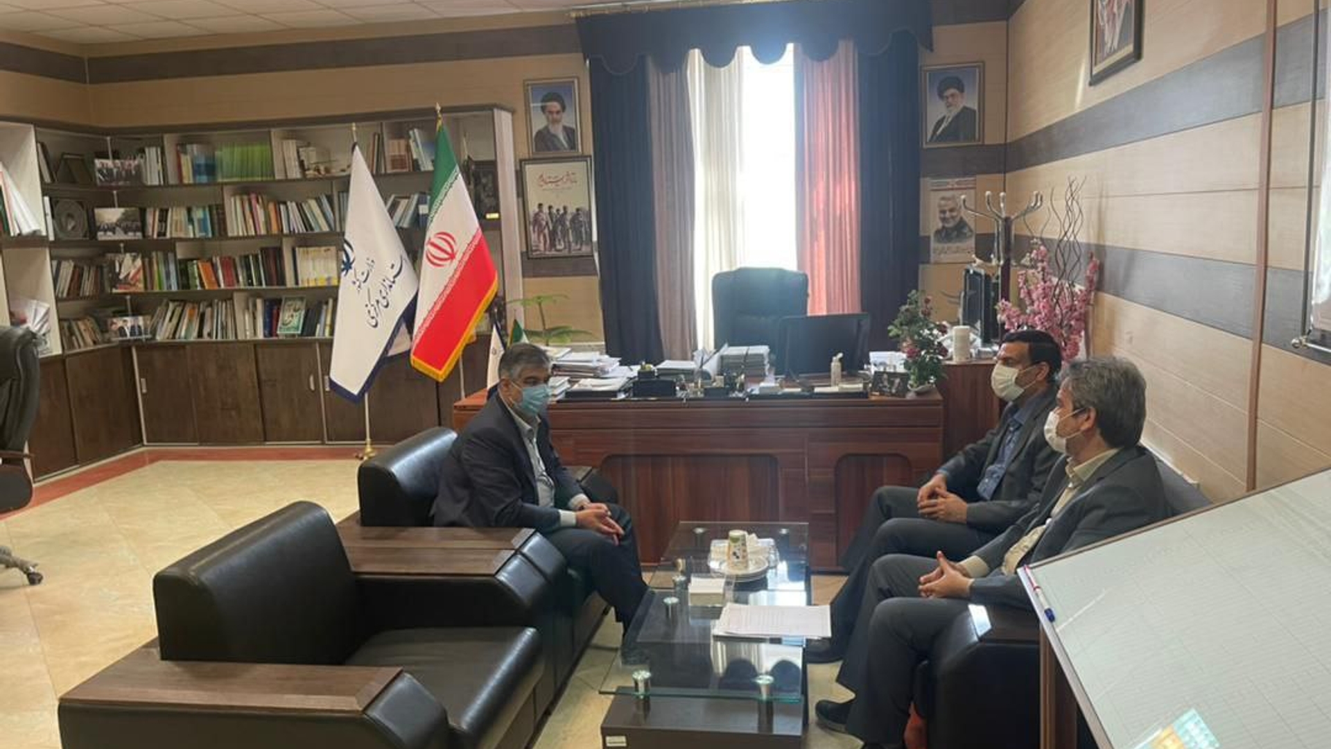 دیدار سرپرست شرکت برق منطقه باختر با دکتر زندیه وکیلی معاون هماهنگی امور عمرانی