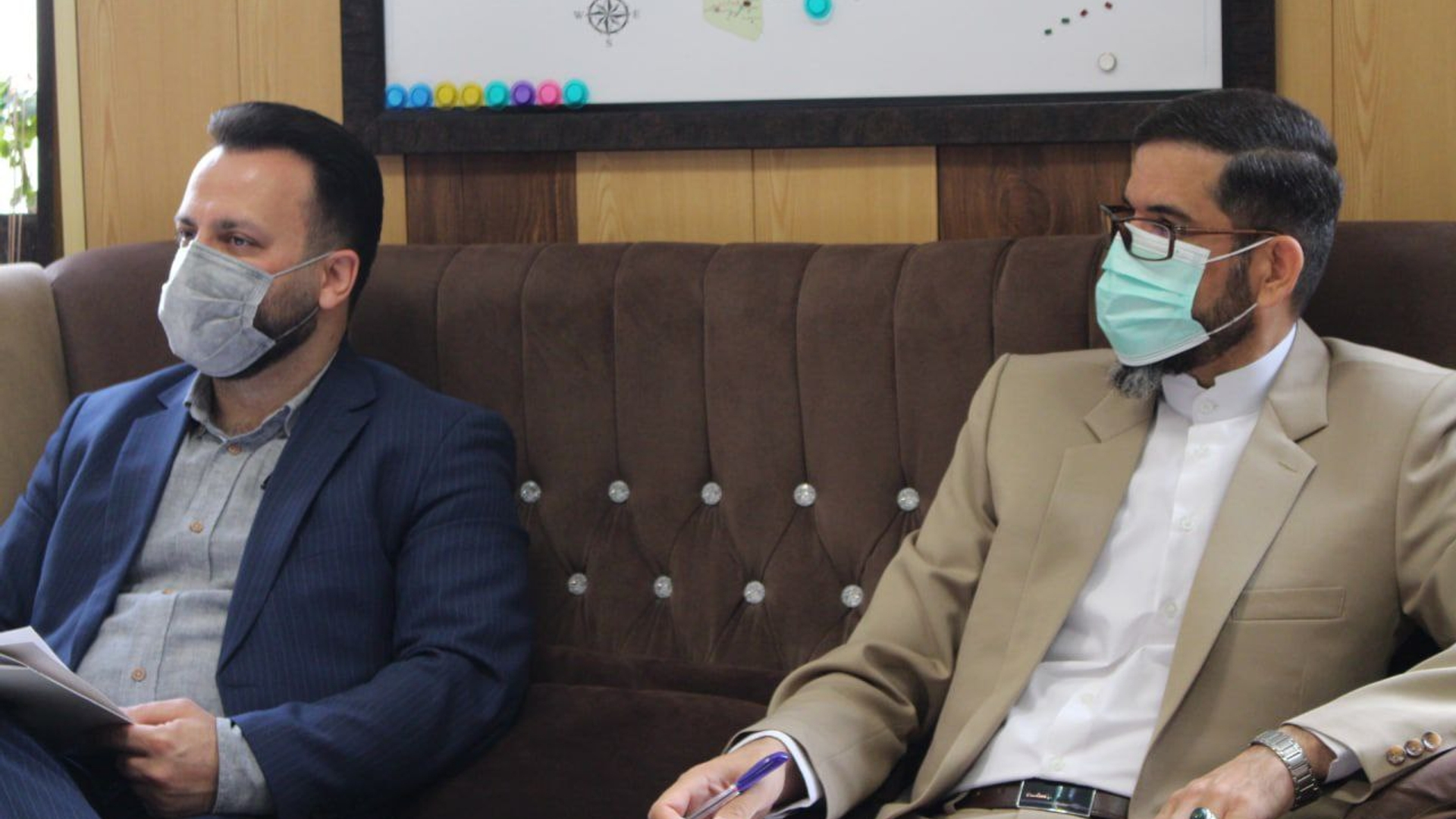 جلسه بررسی وضعیت دهیاری های شهرستان کمیجان