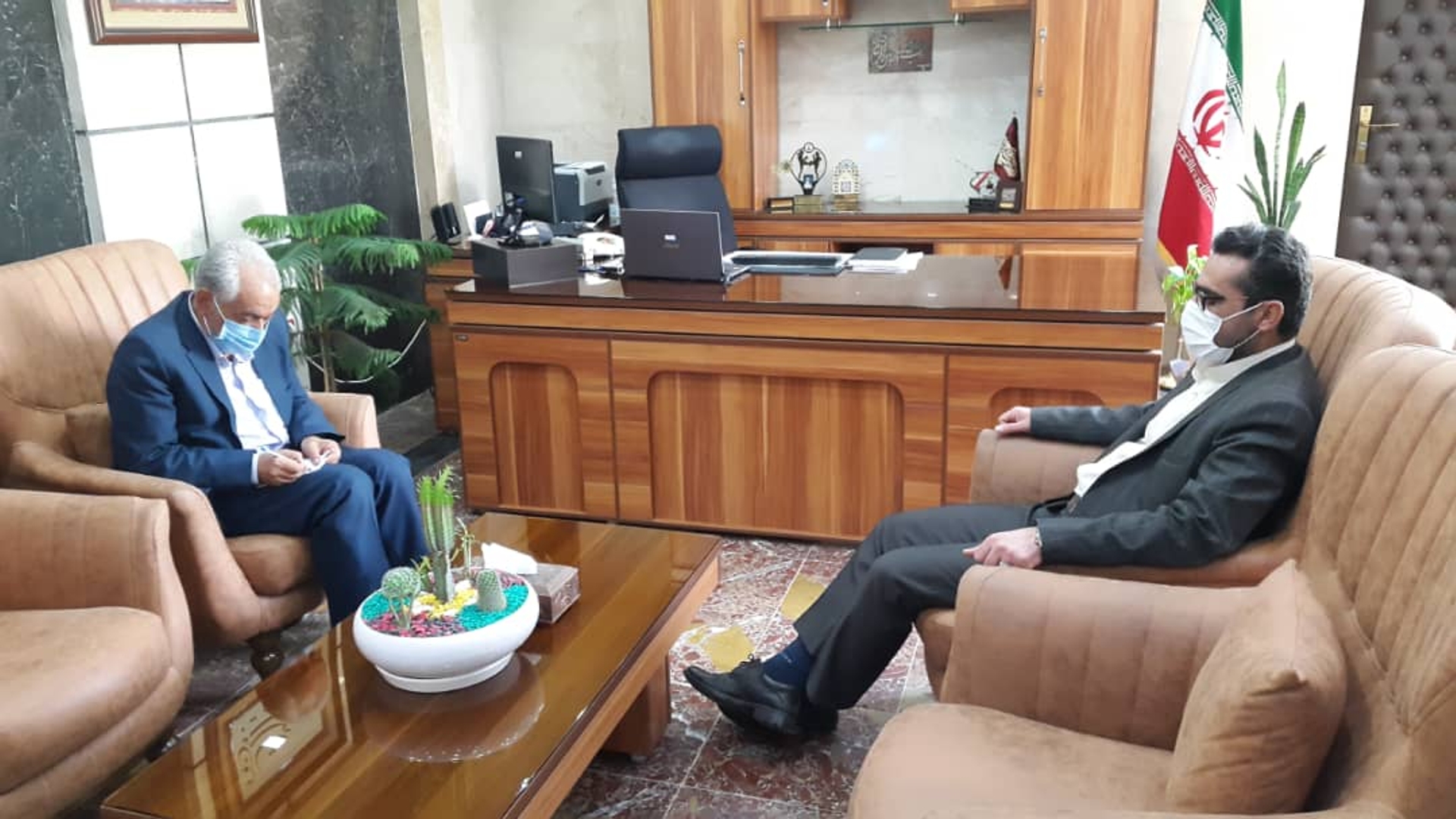 🔷 ملاقات رییس بنیاد شهید و امور ایثارگران شهرستان محلات با فرماندار