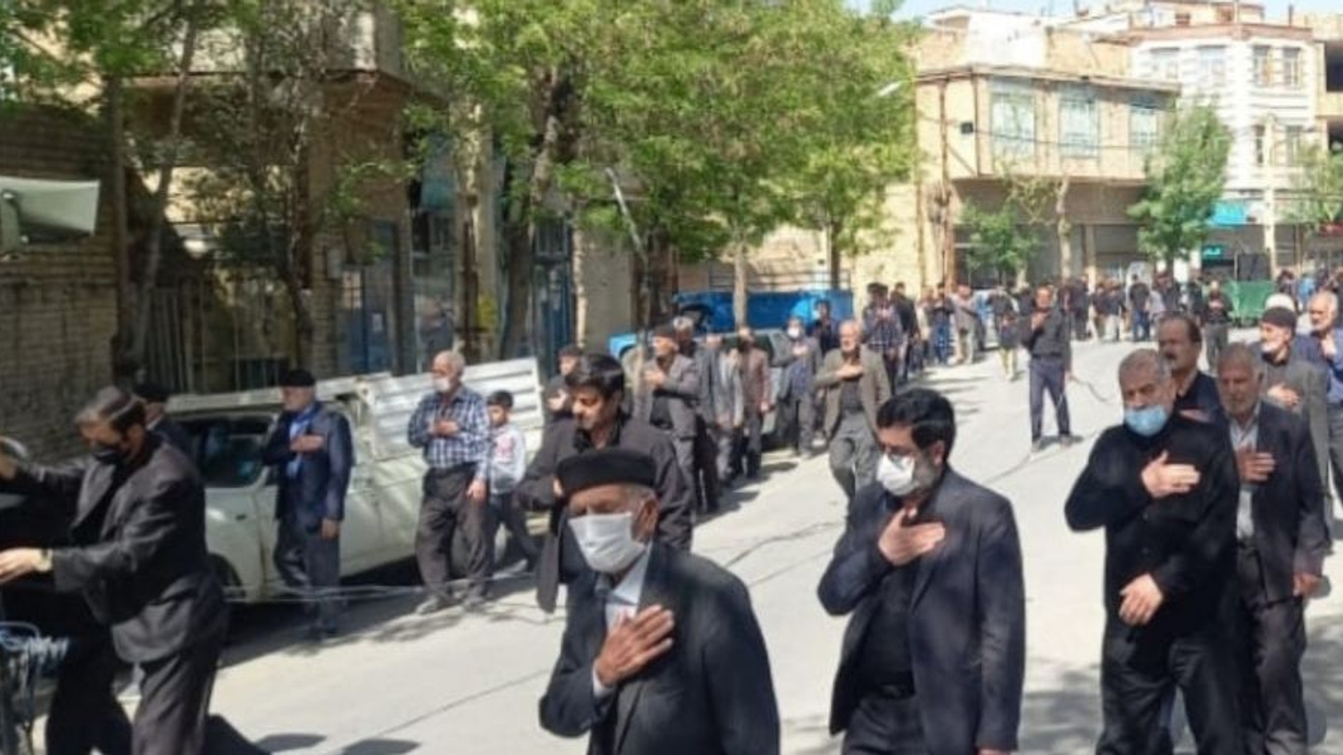 حضور فرماندار درجمع عزاداران شهادت امام علی(ع)