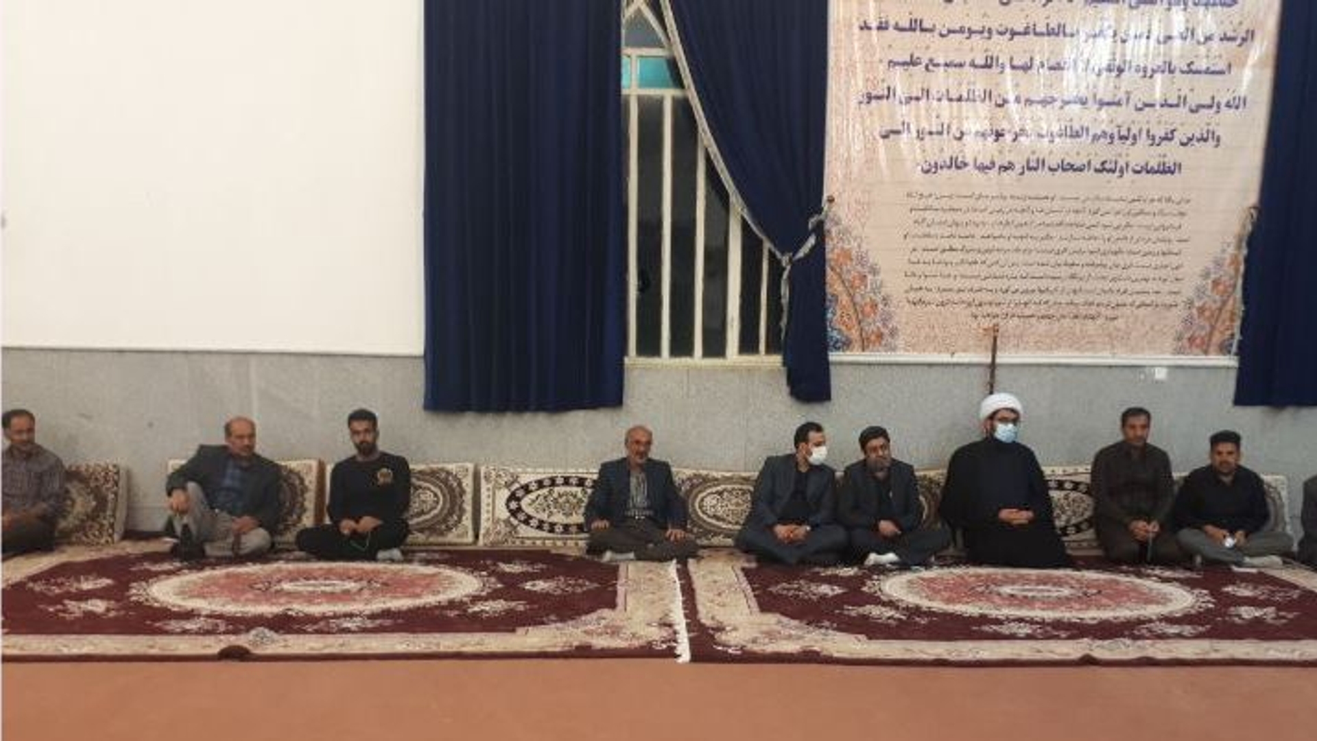 بازدید وحضور فرماندار درمساجد بخش قره چای