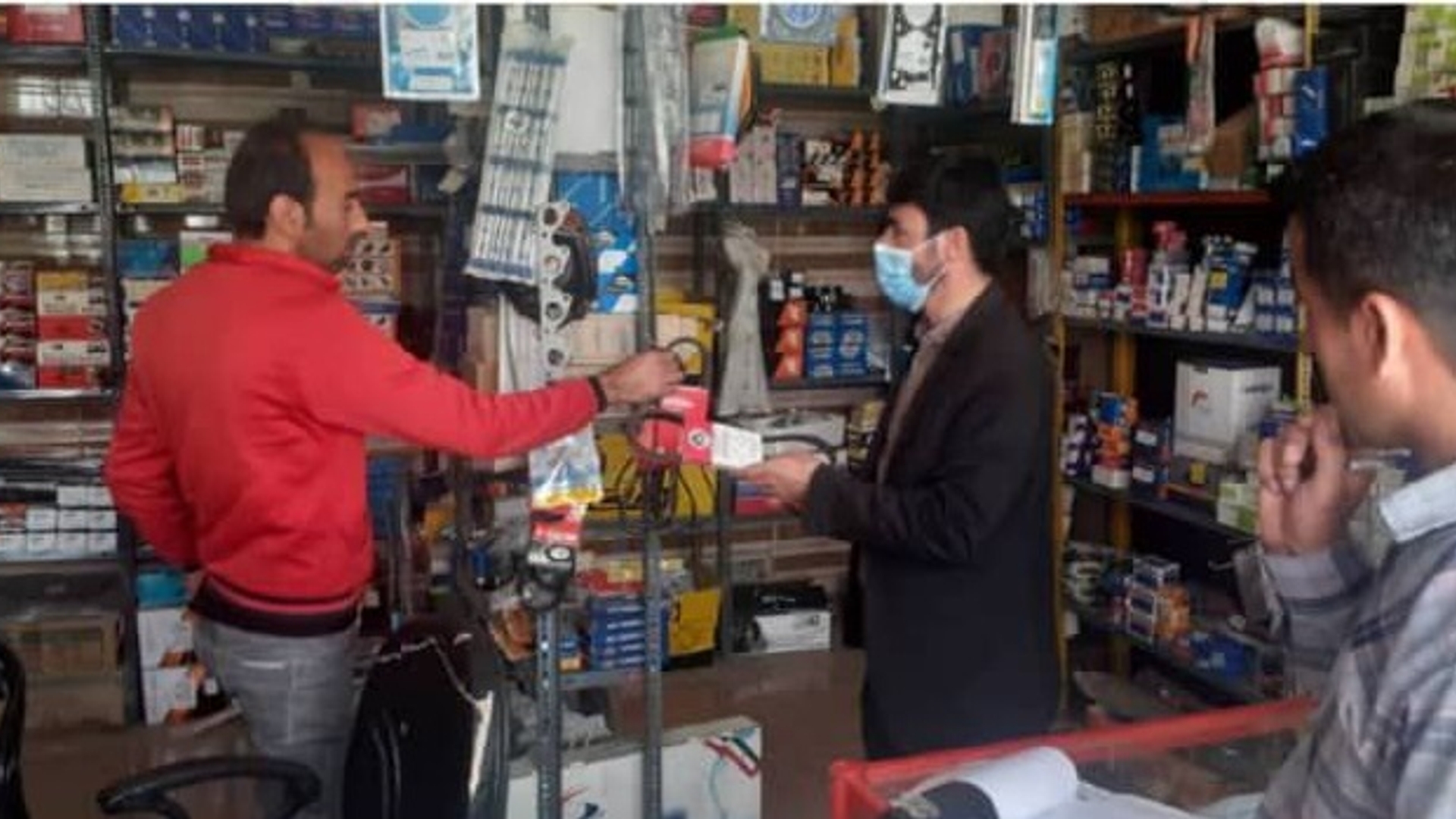 گشت مشترک بازرسی از واحدهای لوازم یدکی