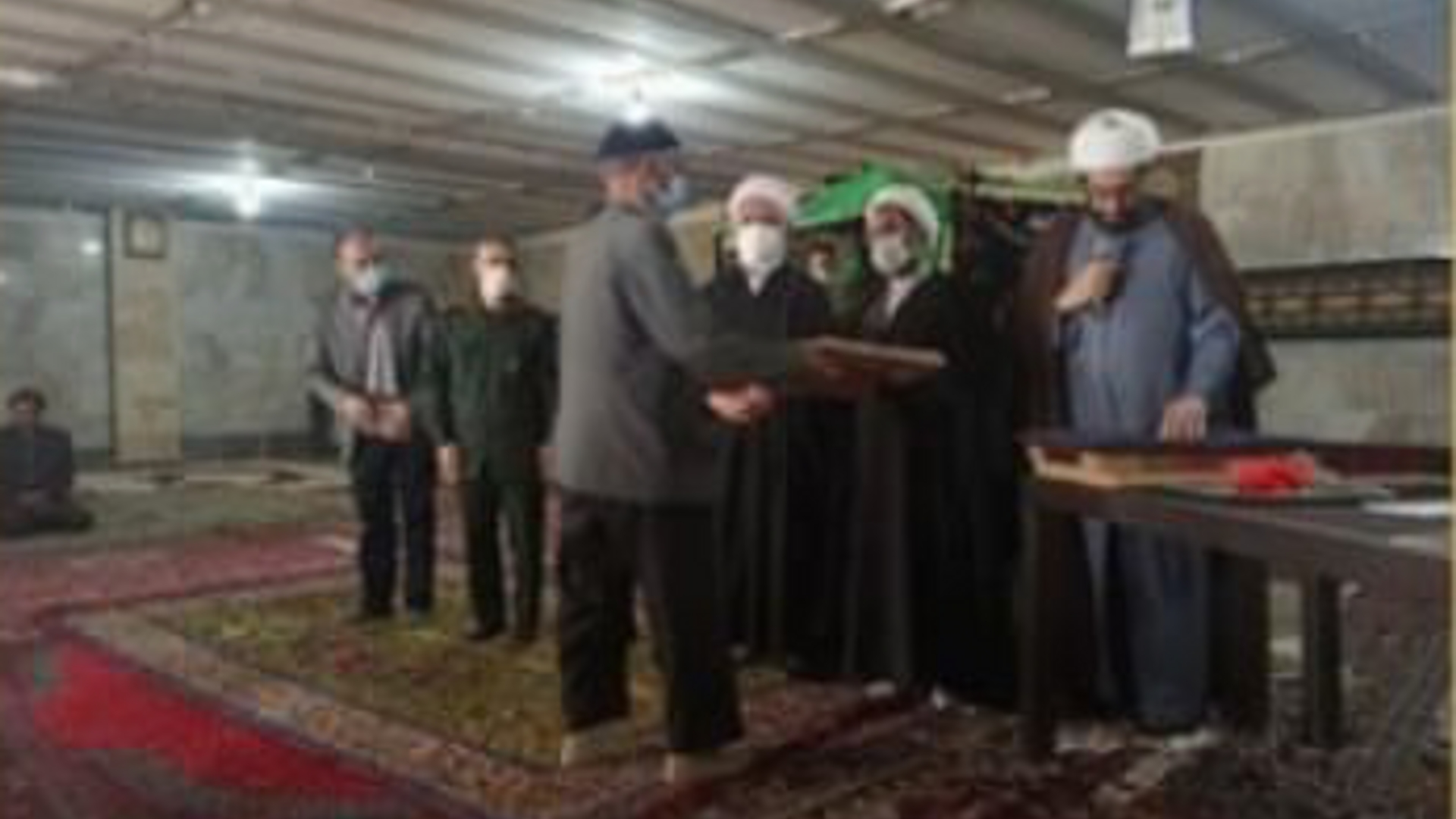 آیین افتتاحیه برق رسانی امامزاده یحیی(ع)روستای بزیجان