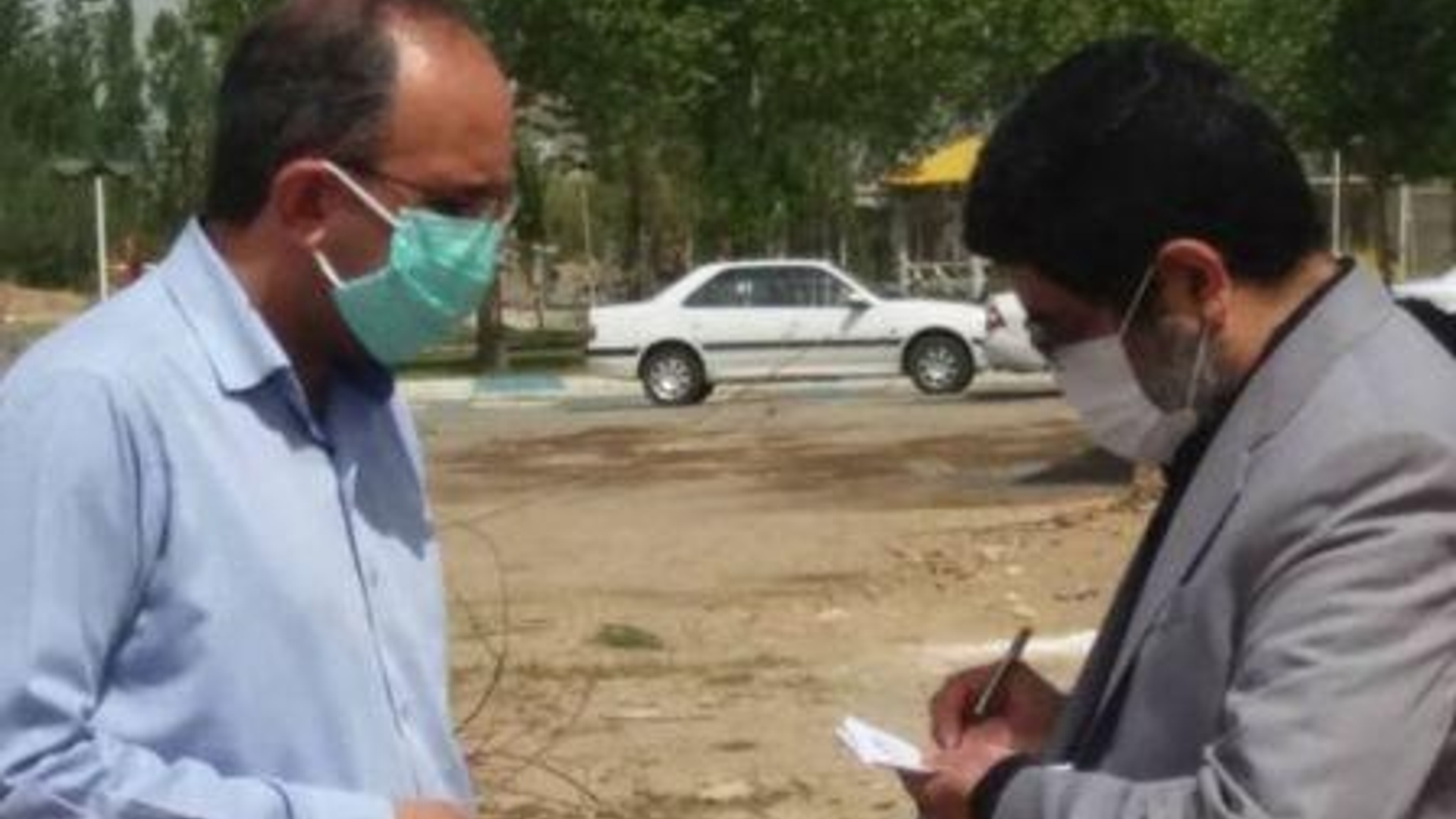 " بازدید فرماندارشهرستان خنداب از شهر جاورسیان"