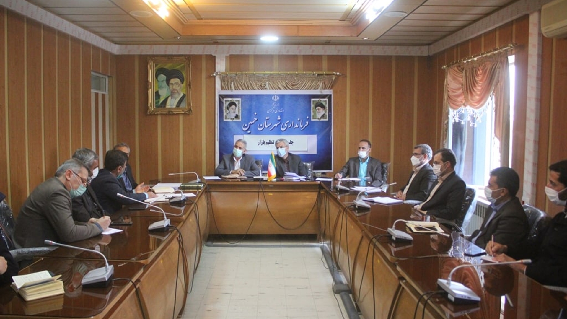 جلسه ستاد  تنظيم بازار شهرستان خمين برگزار شد