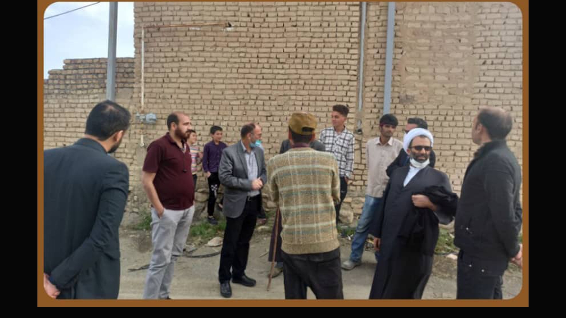 ملاقات با مردم روستای سعادت آباد