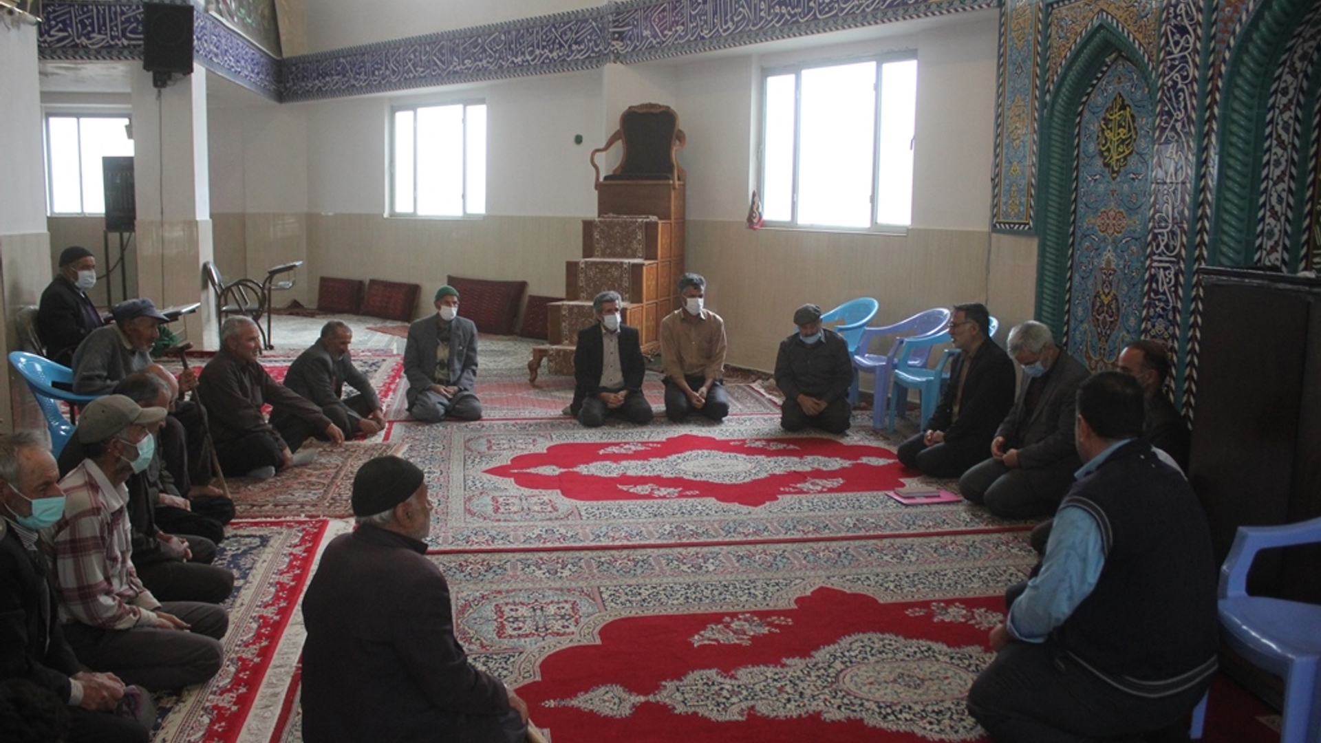 نشست بررسی مشکلات روستای آشمسیان شهرستان خمین برگزار شد