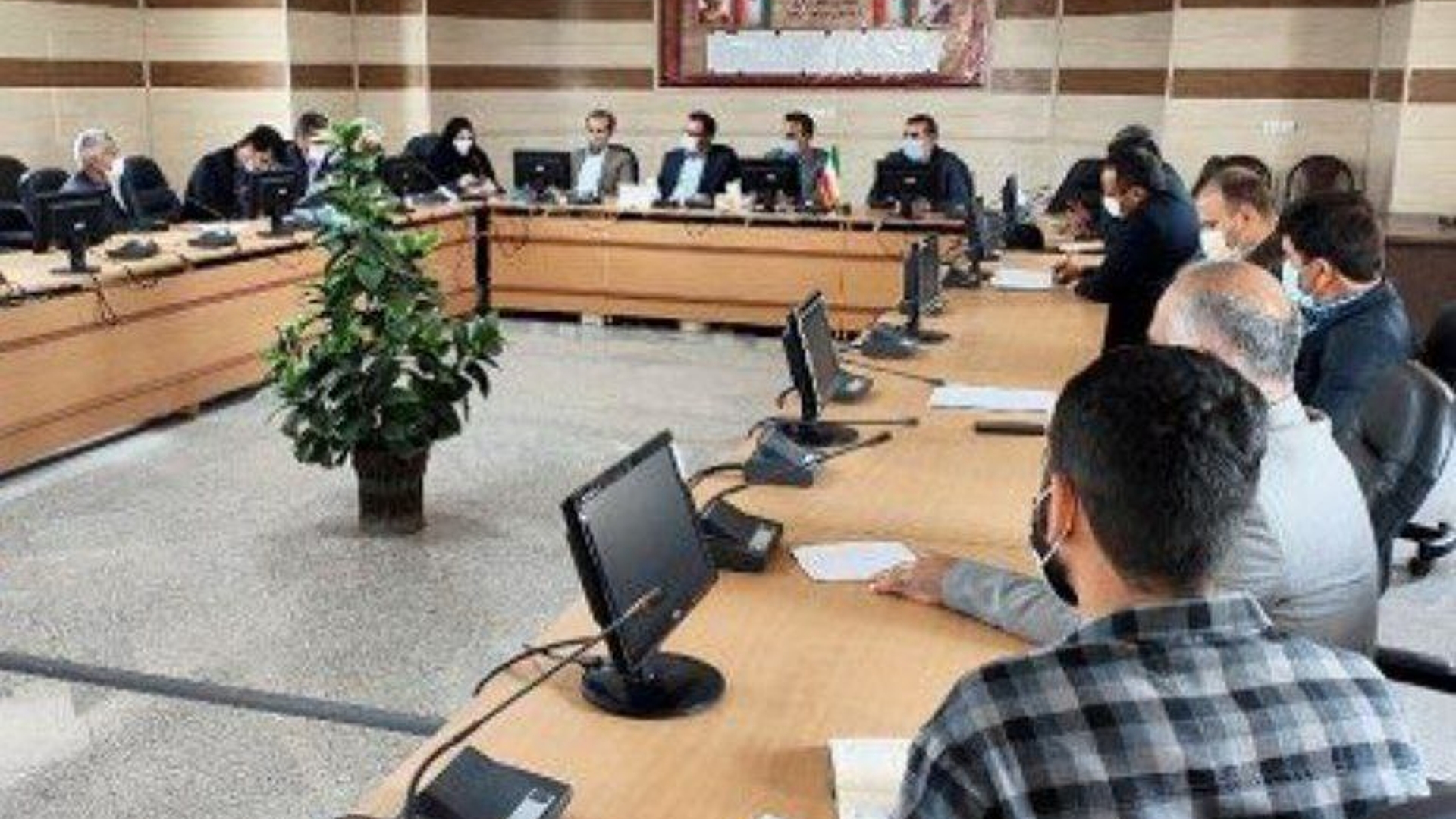 جلسه کارگروه آرد و نان شهرستان زرندیه به ریاست جناب آقای آذری