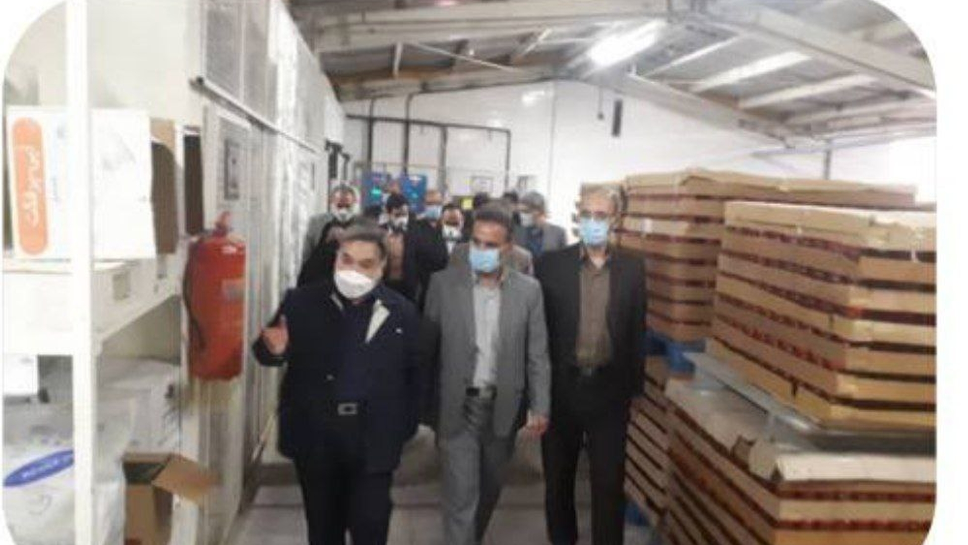 بازدید  از شرکت صنایع غذایی برتر واقع در شهرک صنعتی پرندک