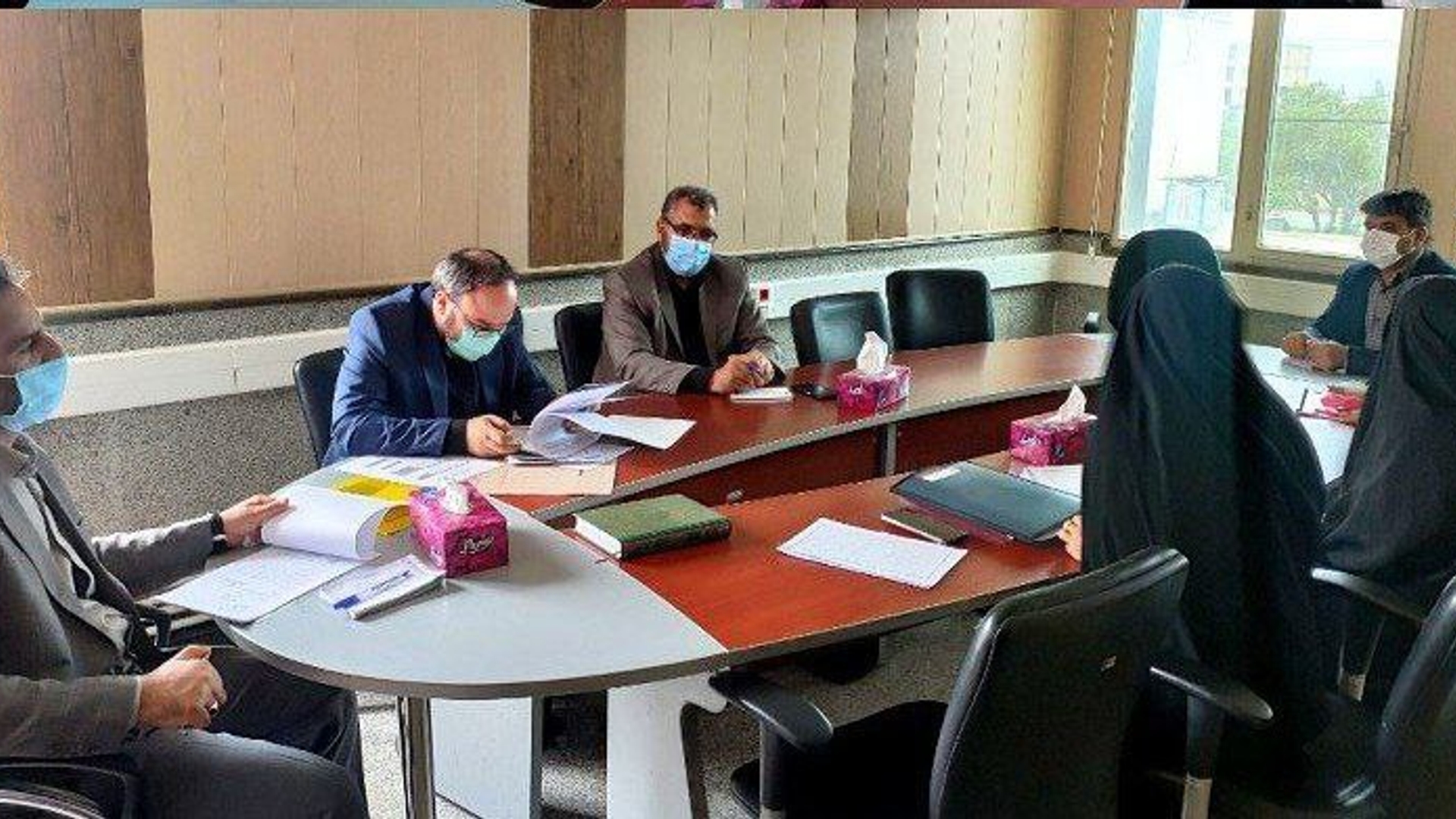 جلسه هیئت تطبیق مصوبات شوراهای اسلامی شهرهای تابعه