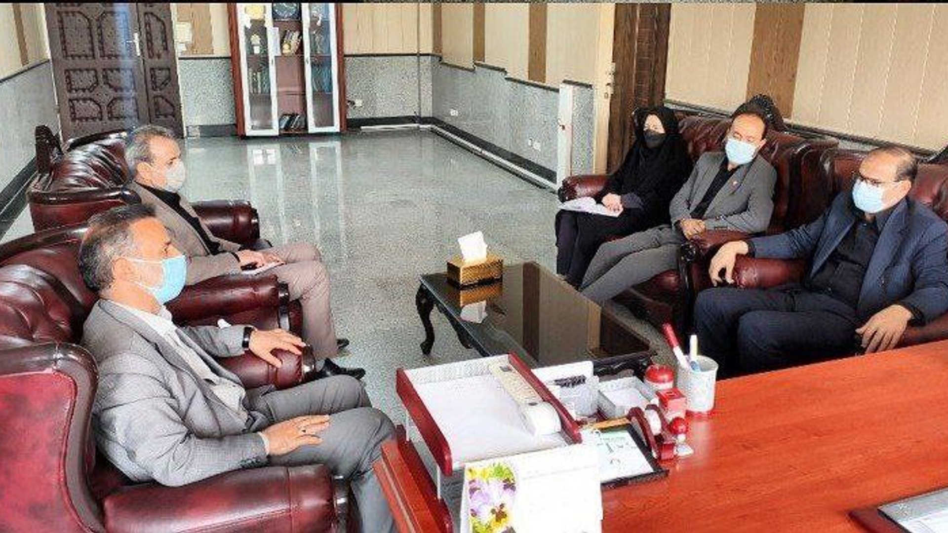 دیدار  با جناب آقای ربیعی مدیر کل بنیاد شهید و امور ایثارگران استان مرکزی