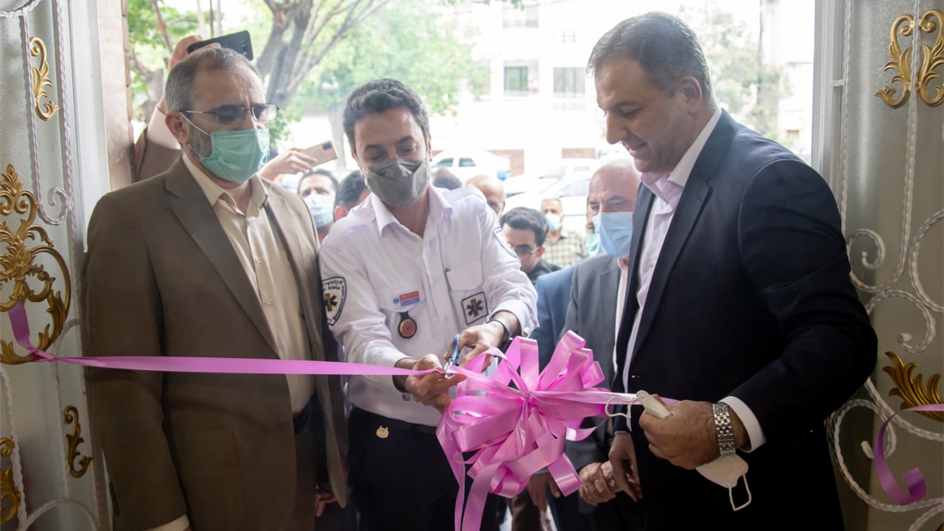 اورژانس پیش بیمارستانی زنده یاد صیادی زاده افتتاح شد