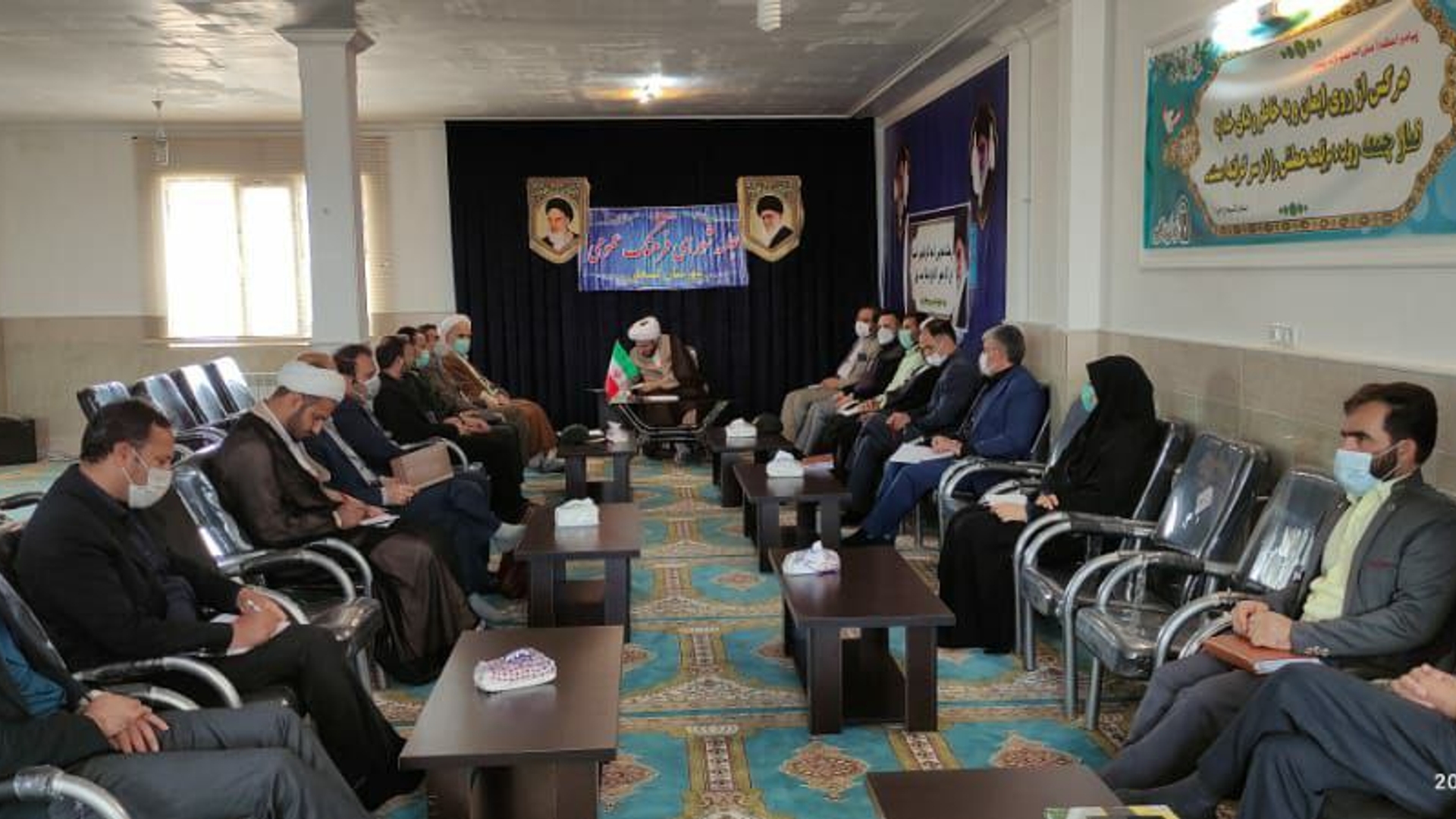 اولین جلسه شورای فرهنگ عمومی شهرستان در سال جاری به ریاست امام جمعه کمیجان برگزار گردید: