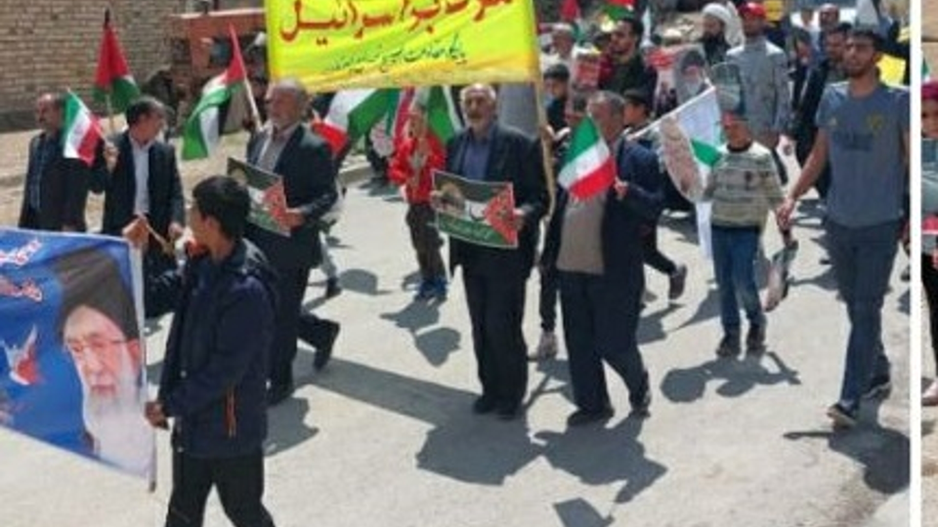 حضور مردم شهیدپرور روستای چهرقان در راهپیمایی روز جهانی قدس