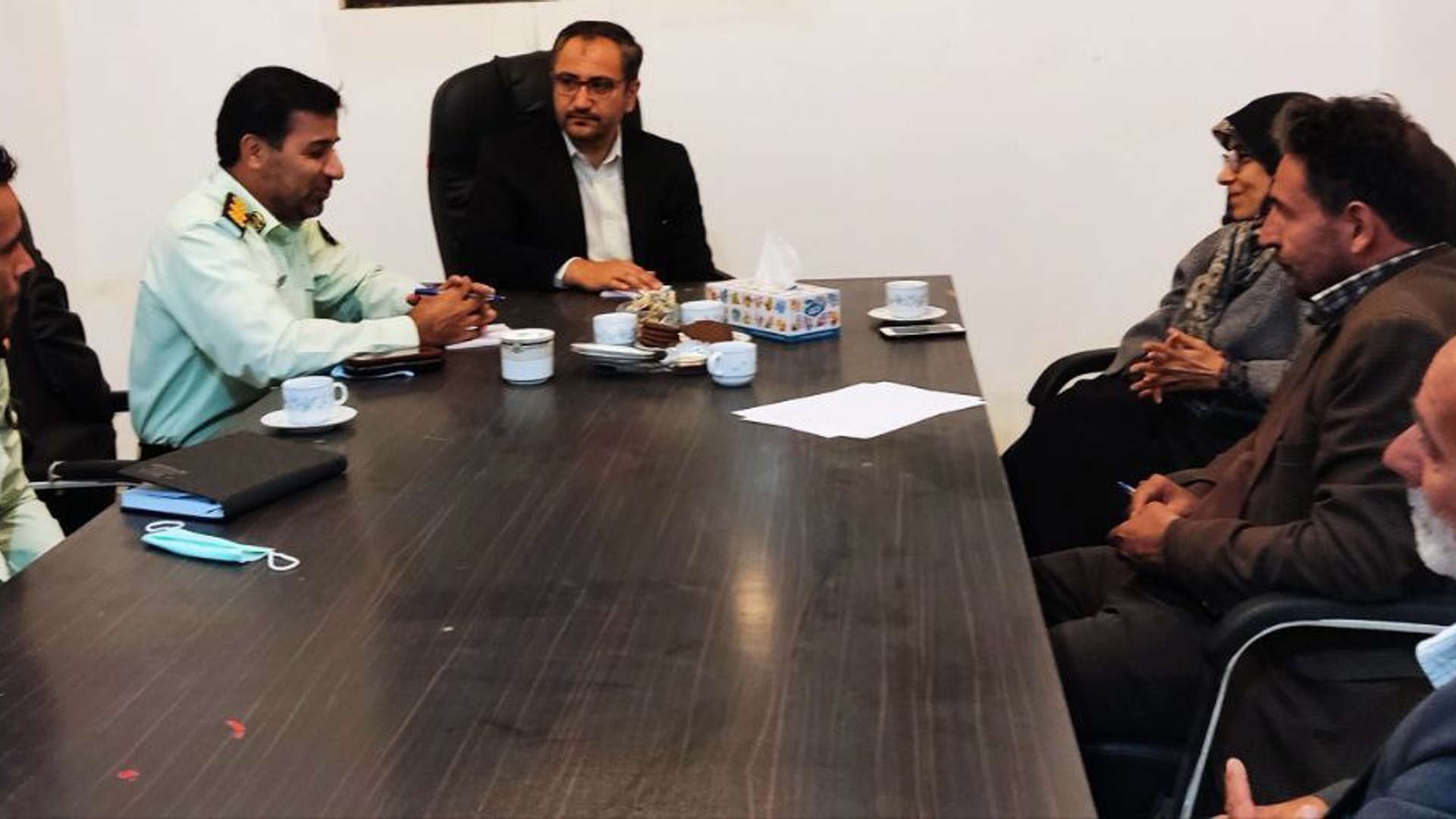 بررسی مشکلات روستای هدف گردشگری وفس‌ با حضور فرماندار در شامگاه امروز چهارشنبه