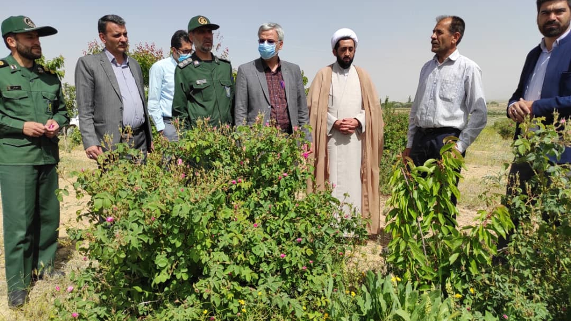 سرپرست فرمانداری از تعداد یک باب گلخانه در روستای خوگان شهرستان خمین بازدید کرد