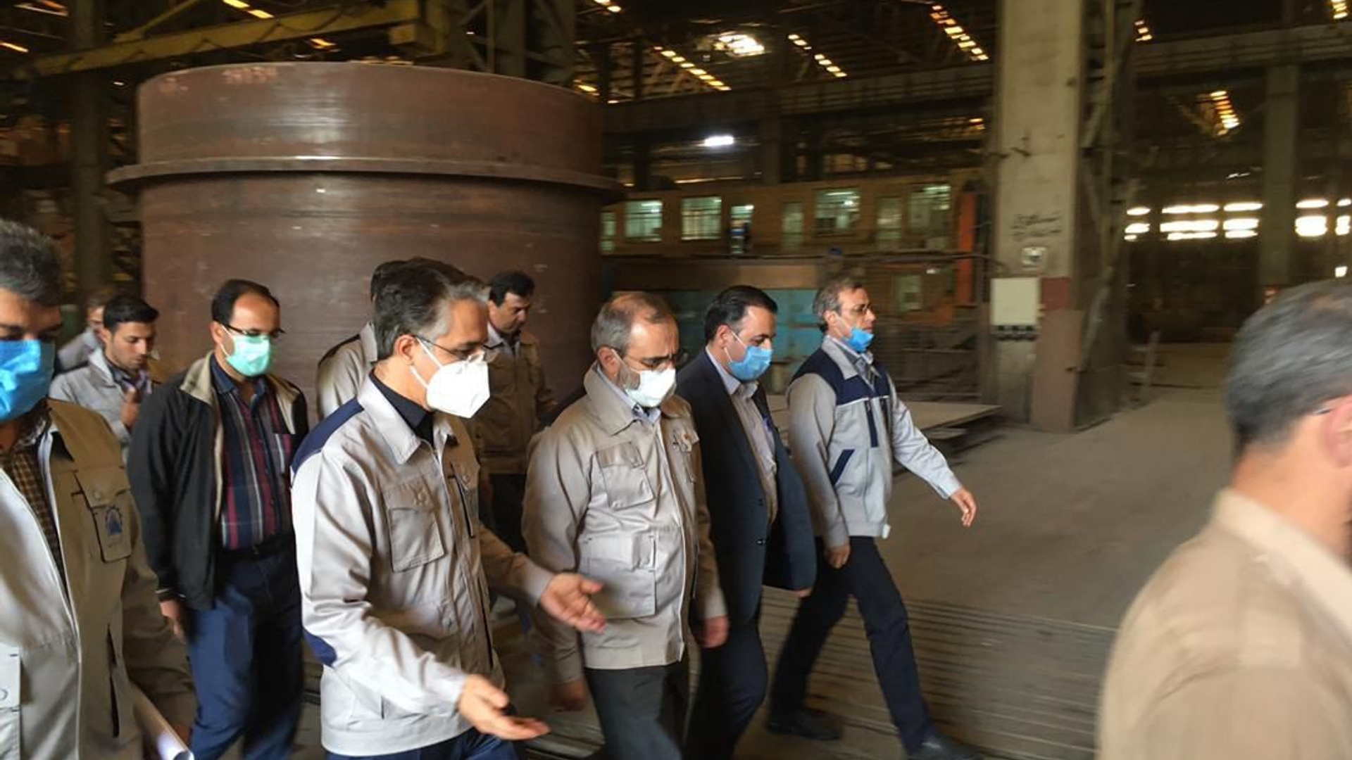 بازدید دکتر مخلص الائمه استاندار مرکزی و میرزاخانی معاون هماهنگی امور اقتصادی استانداری از خطوط تولید شرکت آذرآب، بررسی مسائل و مشکلات و انعکاس آخرین اقدامات صورت پذیرفته برای حل آنها