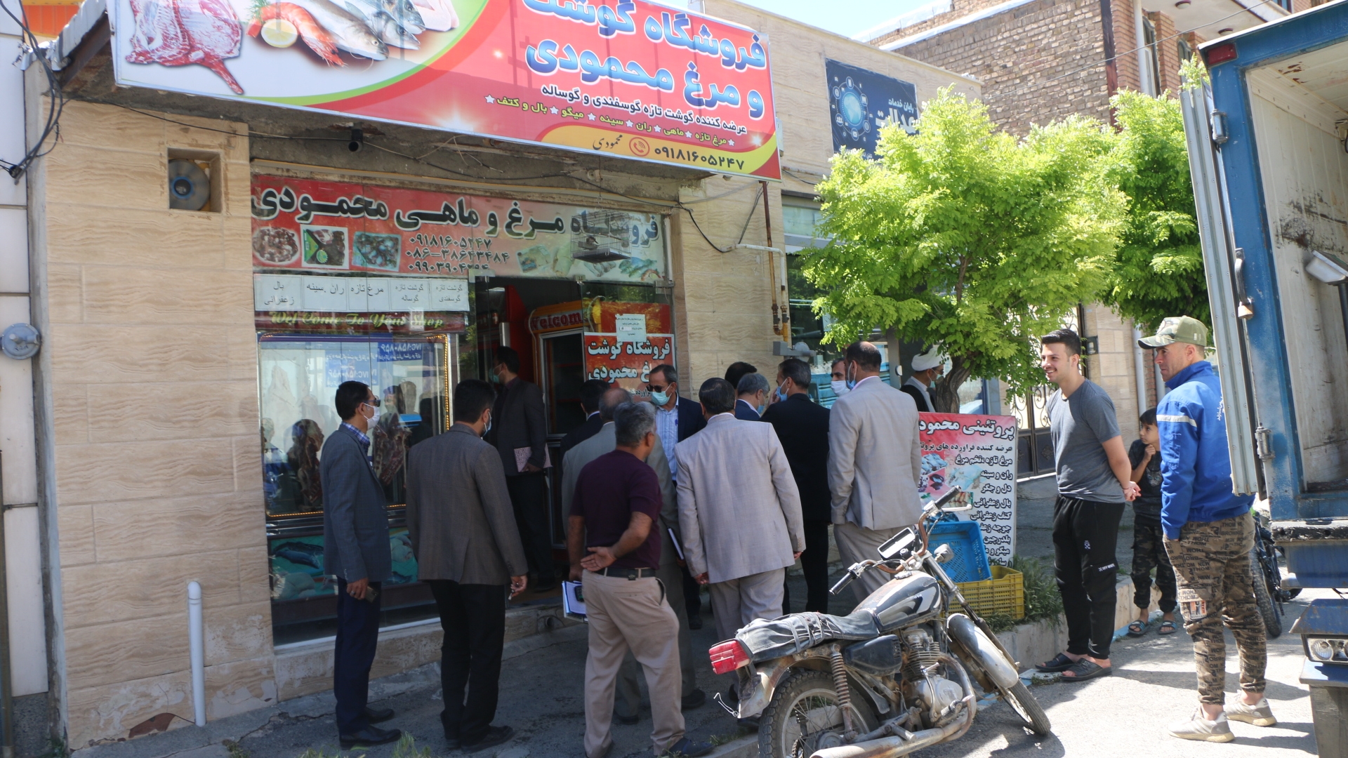 بازرسی و نظارت بر اصناف شهر توره