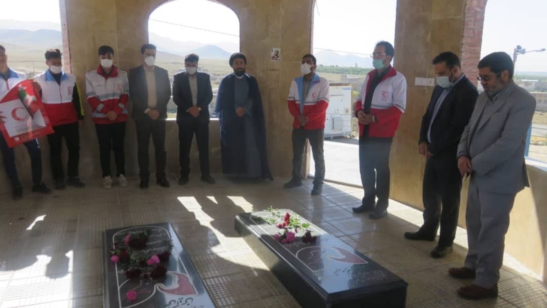 ادای احترام به مقام شامخ شهیدان با حضور فرماندار