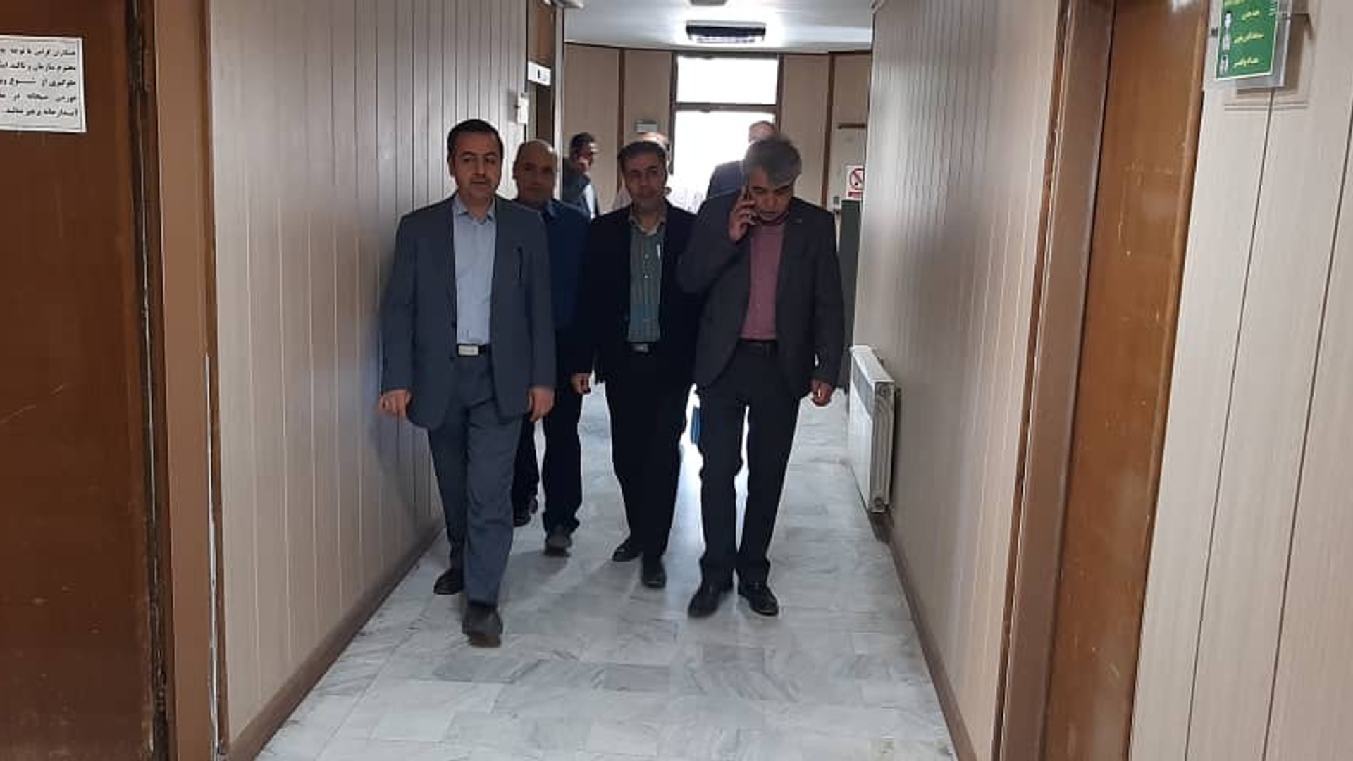 بازدید سرزده معاون هماهنگی امور اقتصادی استانداری از سامانه 124 رسیدگی به شکایات مردمی