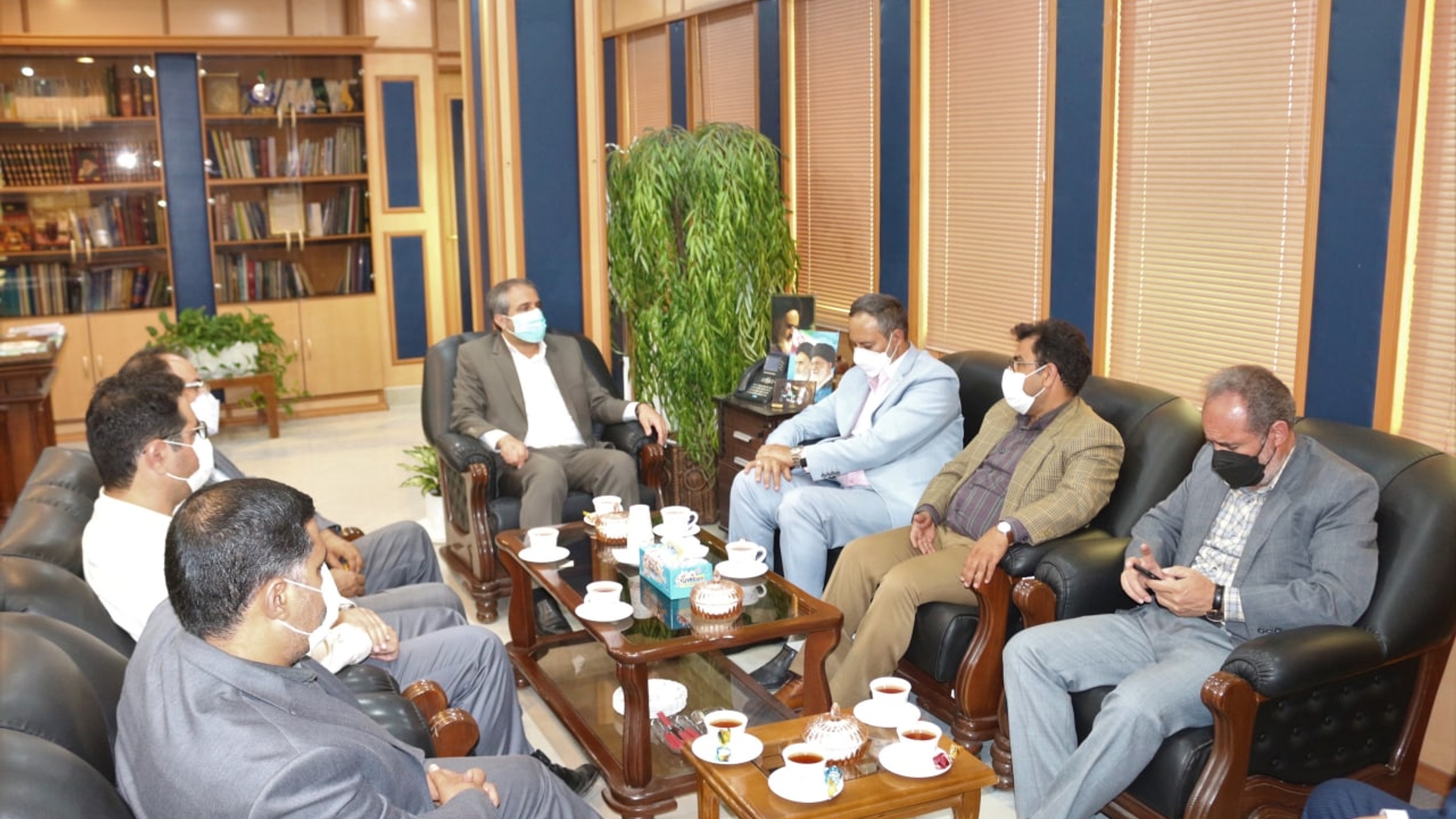 دیدار رییس جهاد دانشگاهی با سرپرست فرمانداری ویژه