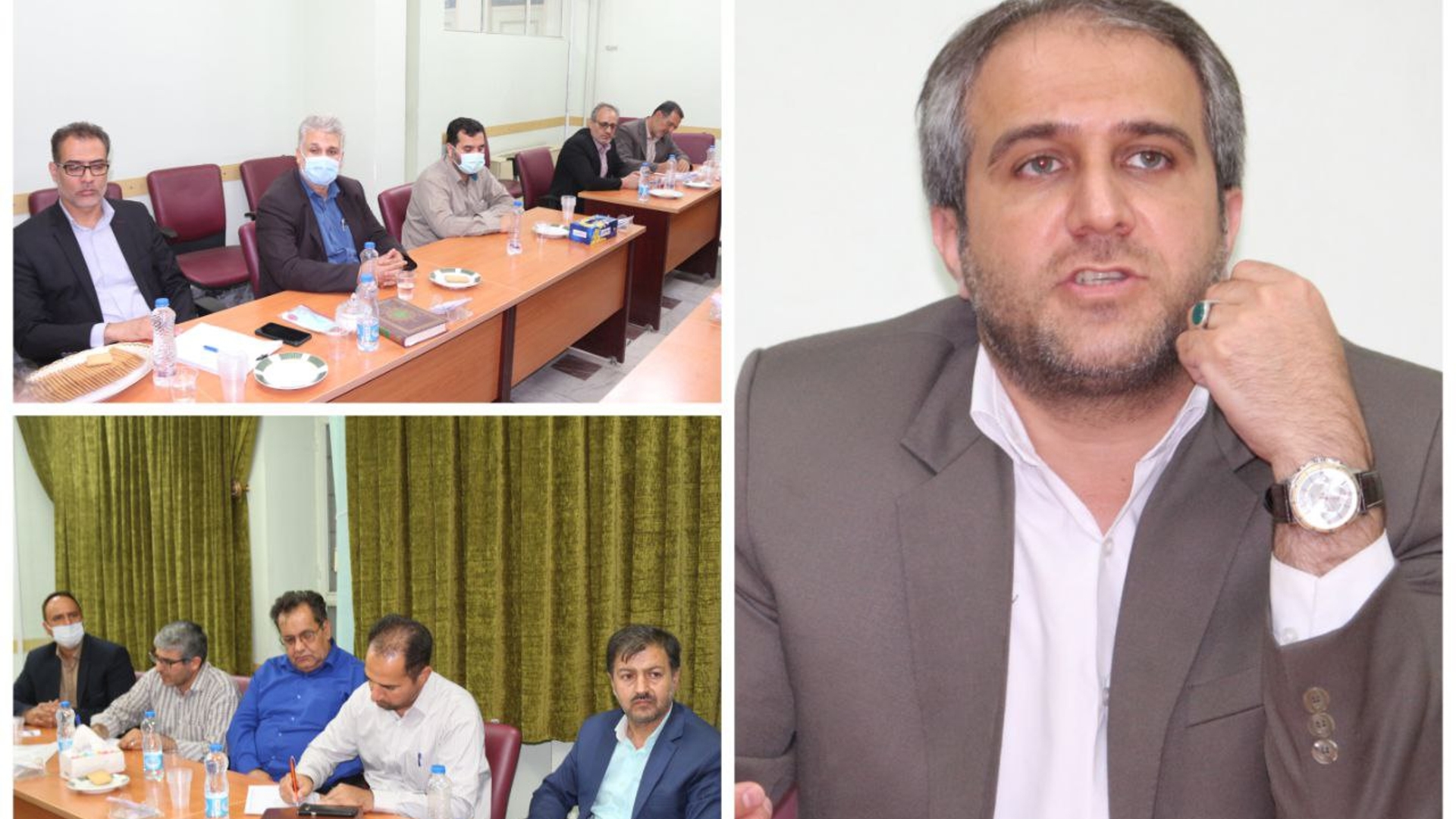 نشست فوق العاده ستاد تنظیم بازار شهرستان ساوه