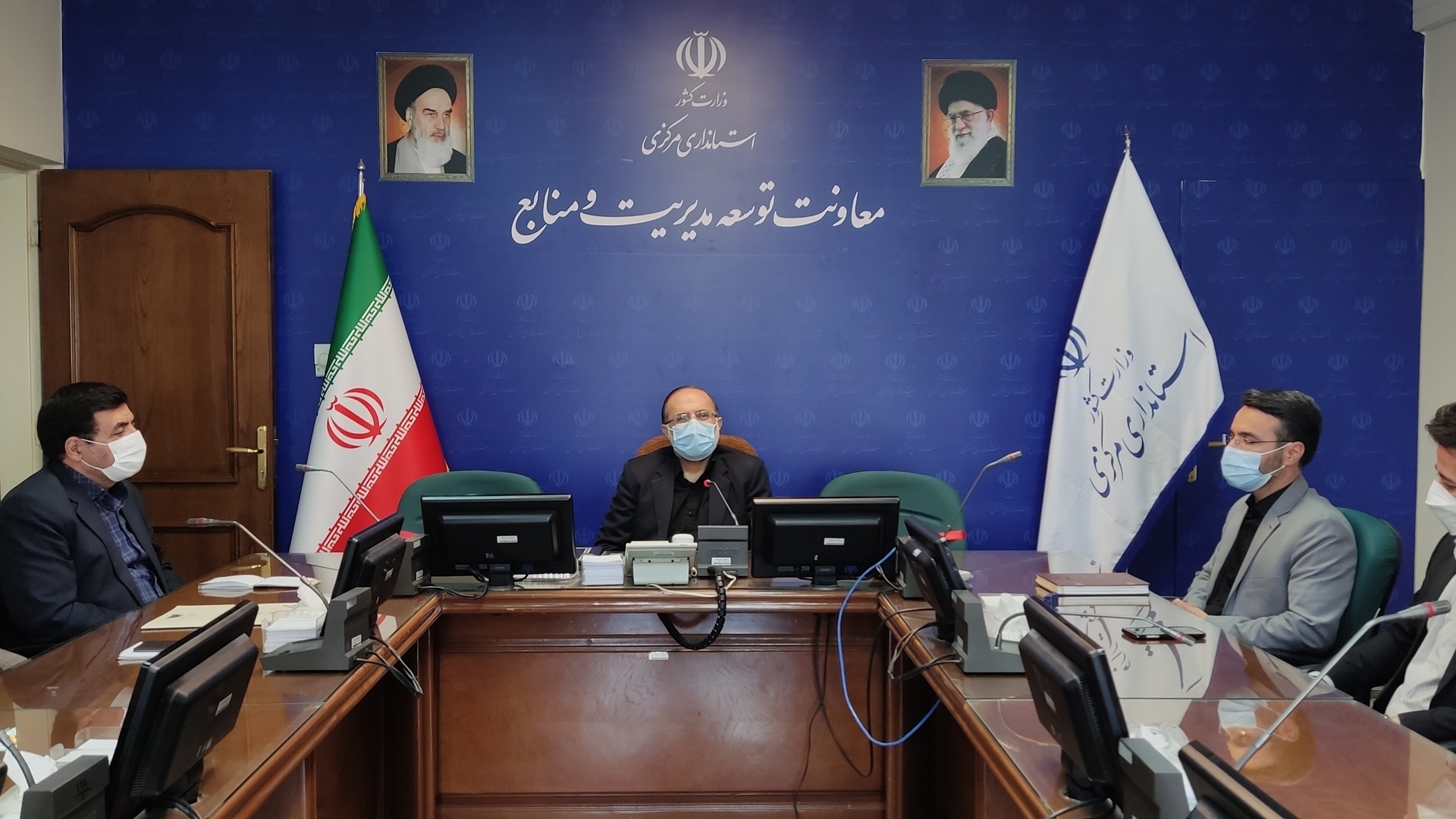 برگزاری مراسم معارفه سرپرست فناوری اطلاعات استانداری مرکزی