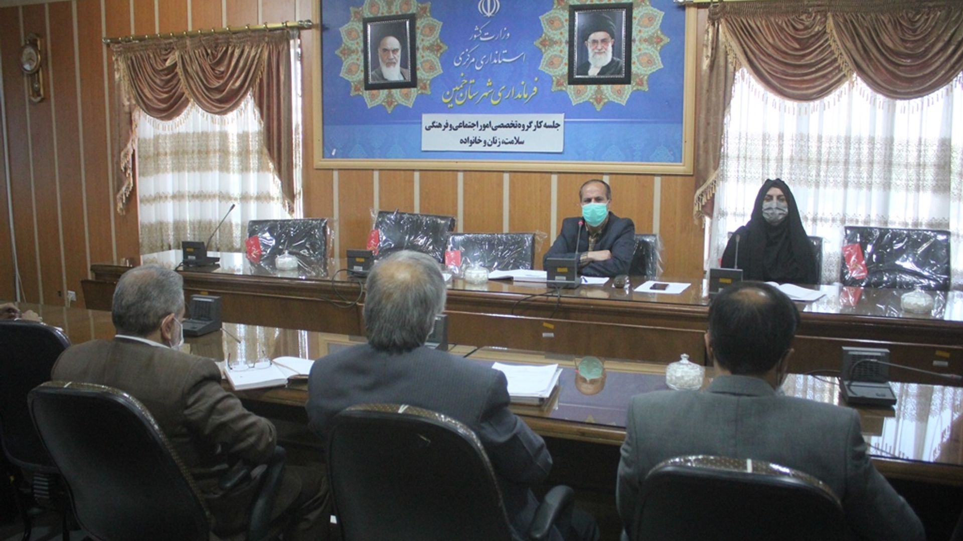 سومین جلسه کارگروه تخصصی امور اجتماعی و فرهنگی ، سلامت ، زنان و خانواده شهرستان خمین