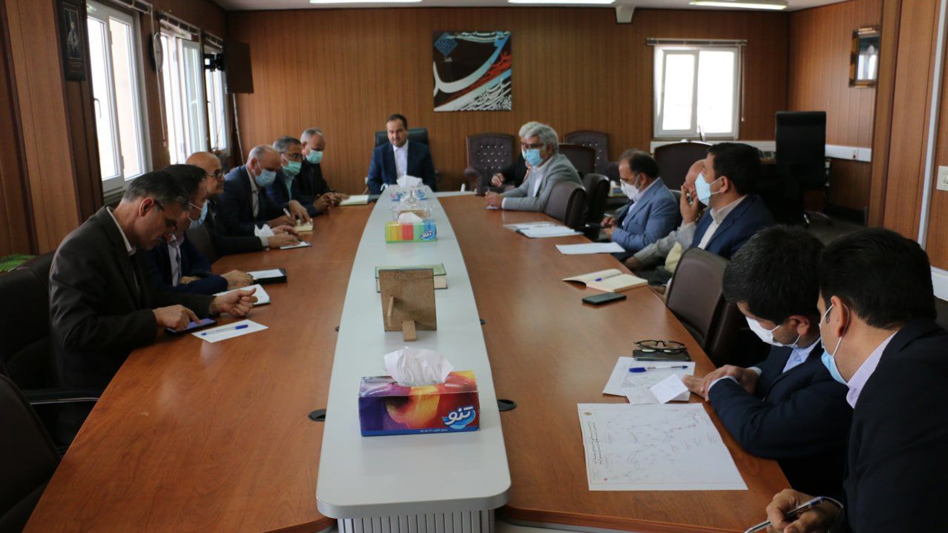 بررسی آخرین وضعیت پروژه آب رسانی از چشمه هفتیان