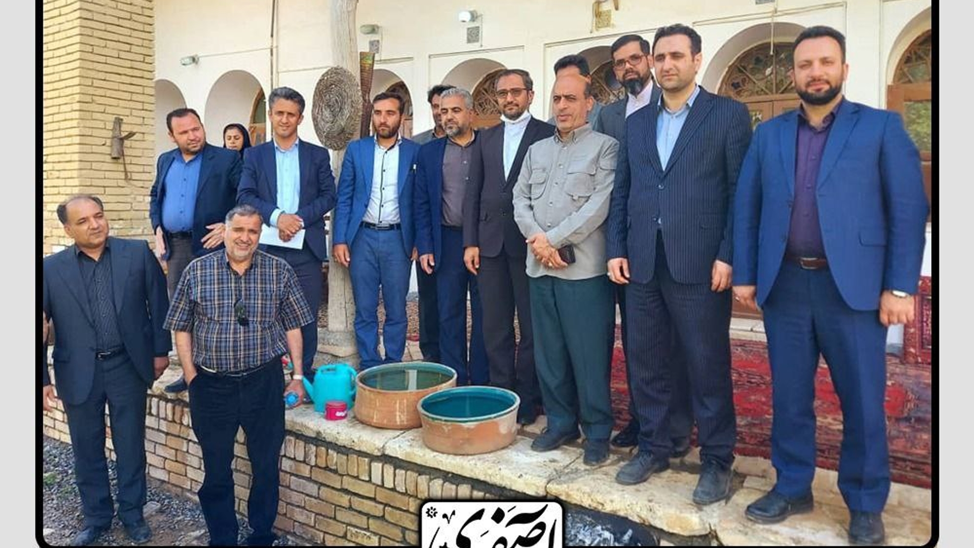 بازدید محمد حسن آصفری بهمراه دکتر شالبافیان ، معاون گردشگری وزرات میراث فرهنگی از ظرفیت های گردشگری شهرستان  کمیجان