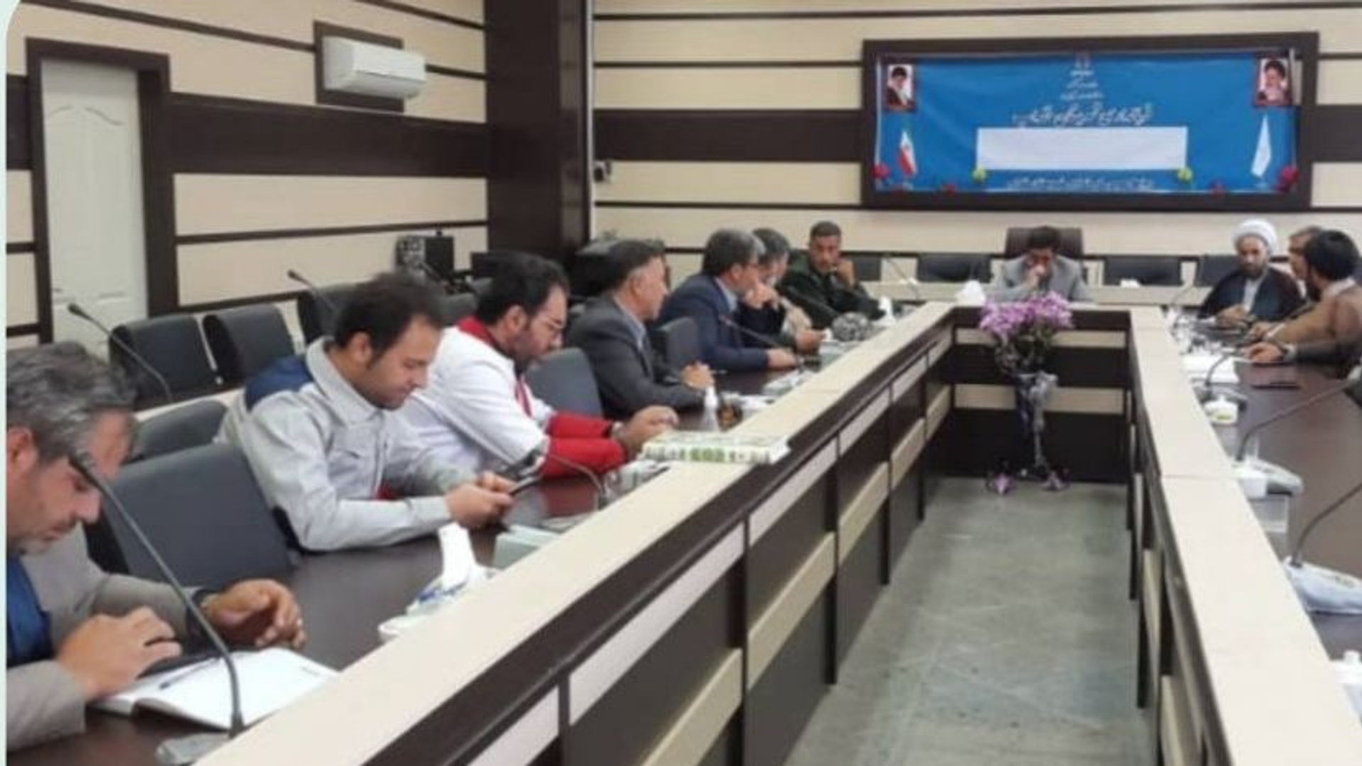 جلسه هماهنگی برگزاری همایش بزرگ "سلام فرمانده" در شهرستان خنداب